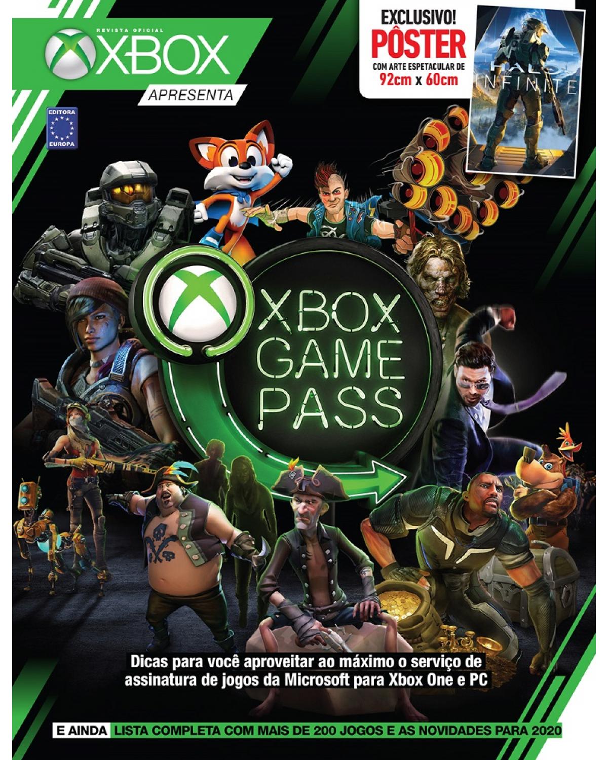 Xbox game pass - 1ª Edição | 2020