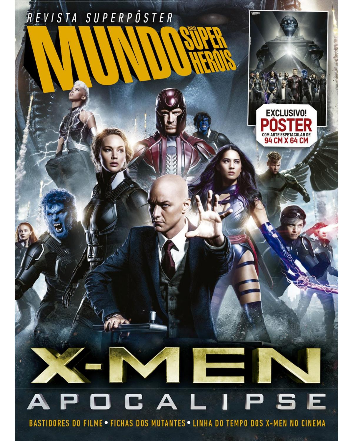 X-Men Apocalipse: Revista Superpôster - 1ª Edição | 2019