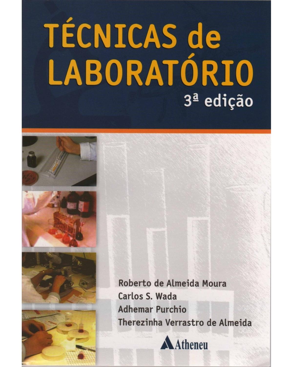 Técnicas de laboratório - 3ª Edição | 2001
