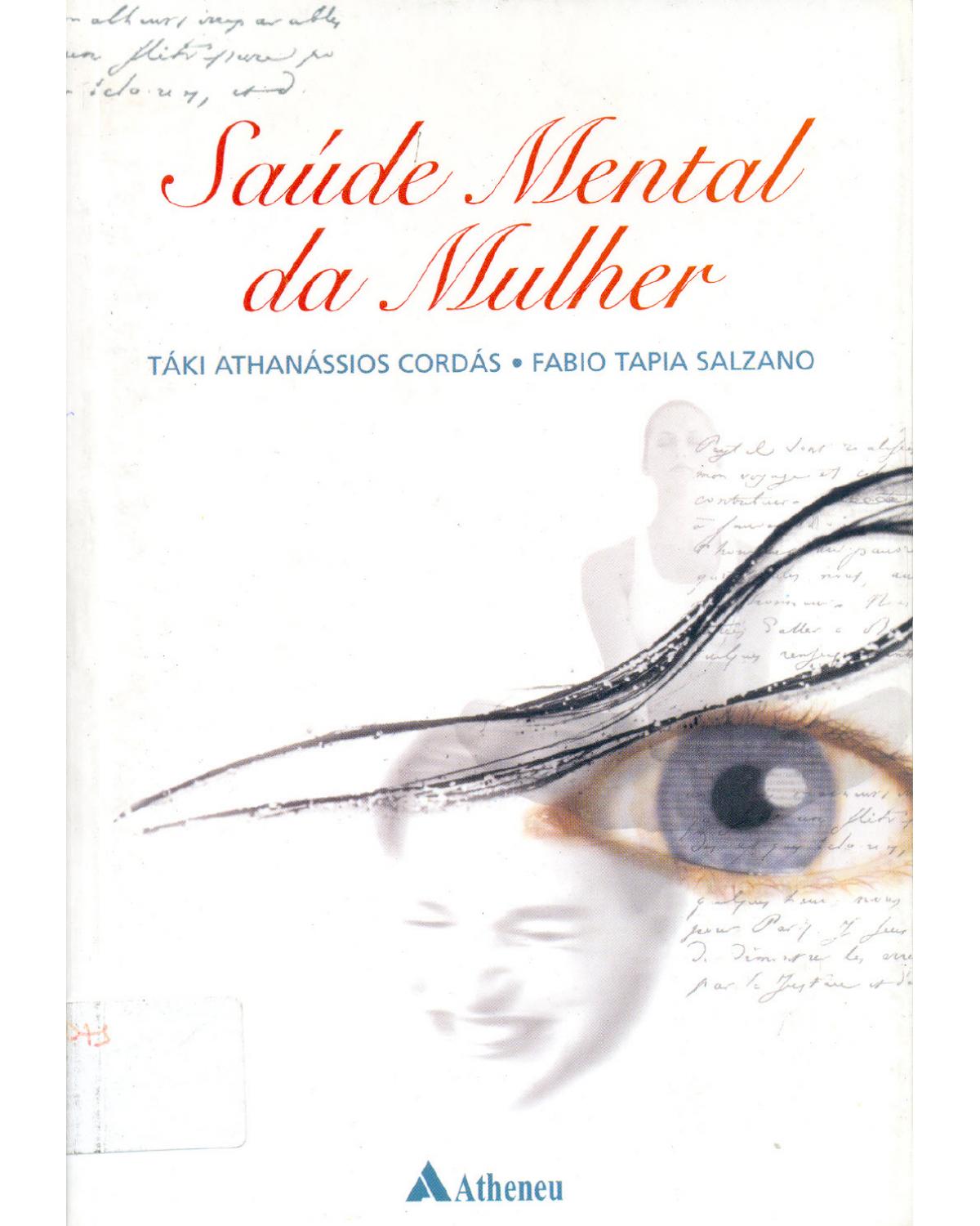 Saúde mental da mulher - 1ª Edição | 2003