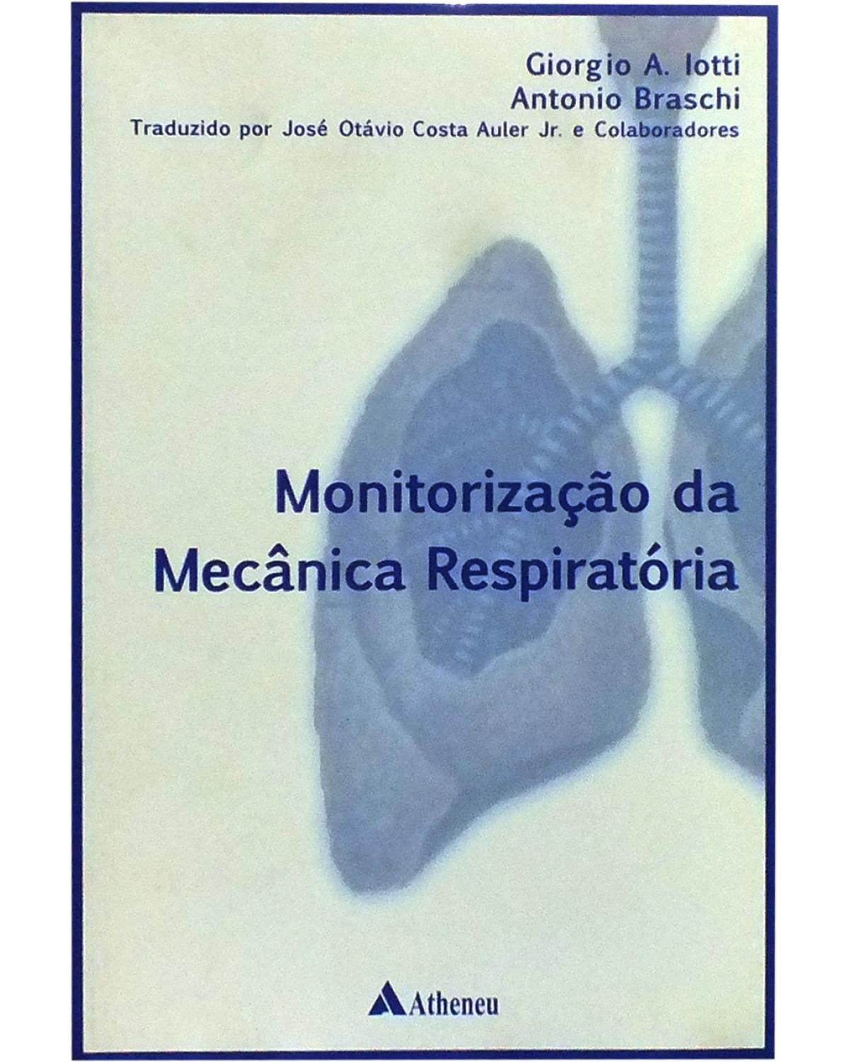 Monitorização da mecânica respiratória - 1ª Edição | 2004
