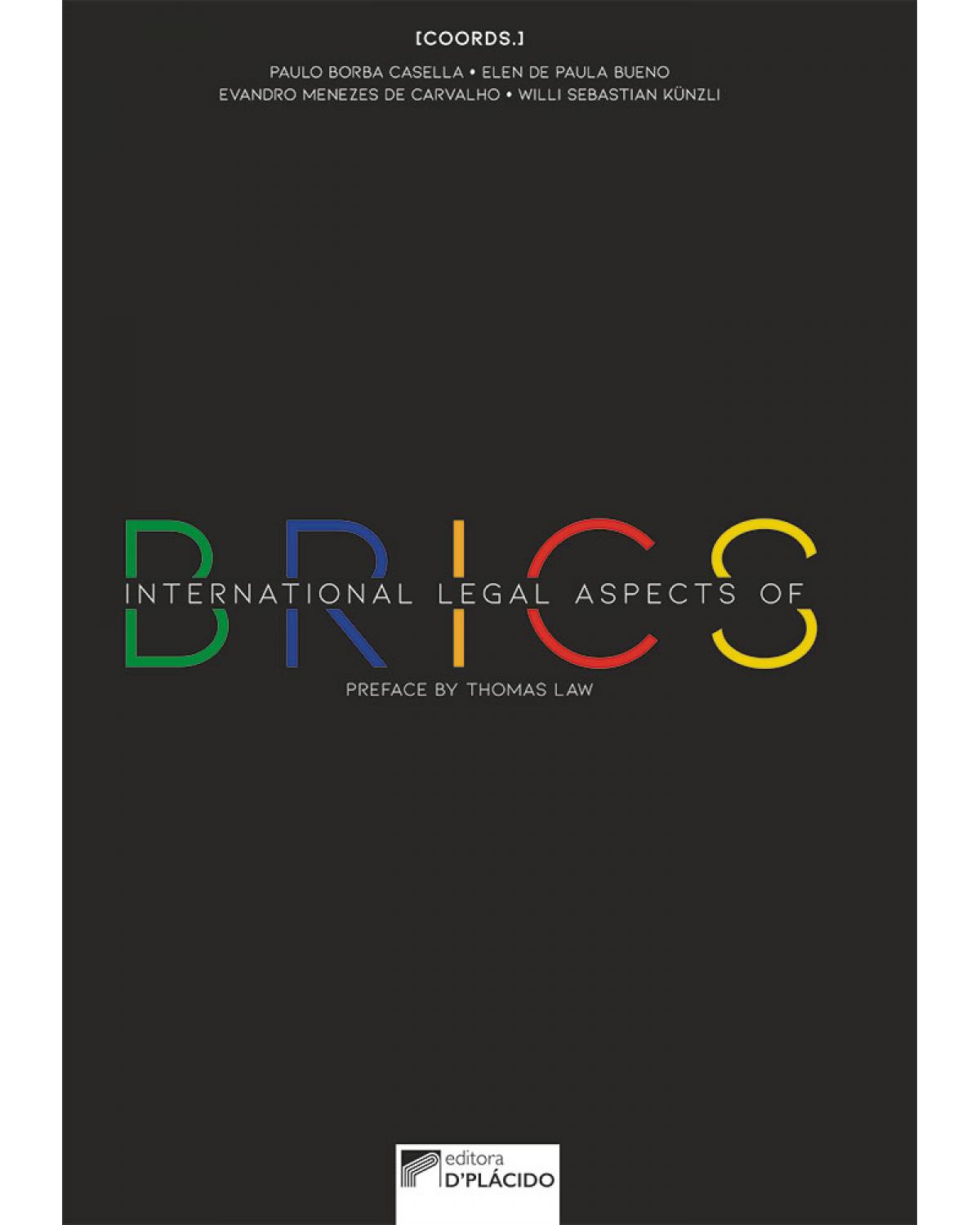 International legal aspects of BRICS - 1ª Edição | 2019
