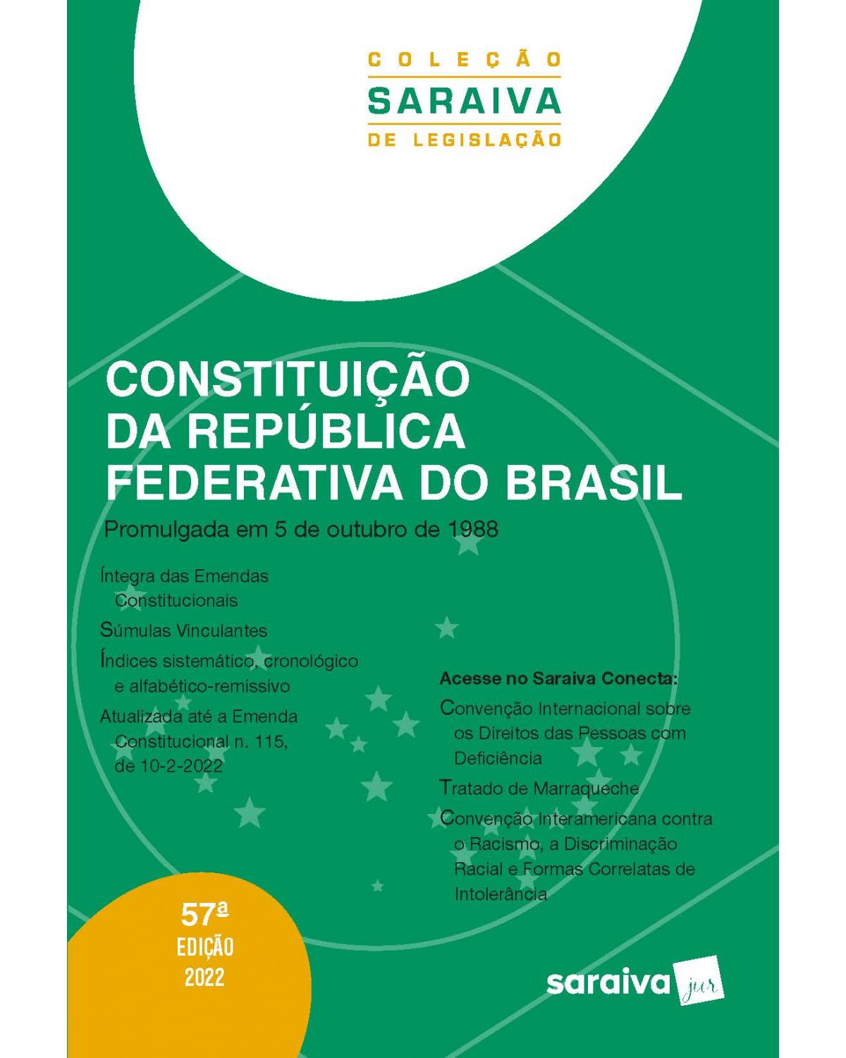 Constituição da República Federativa do Brasil - 57ª Edição | 2022