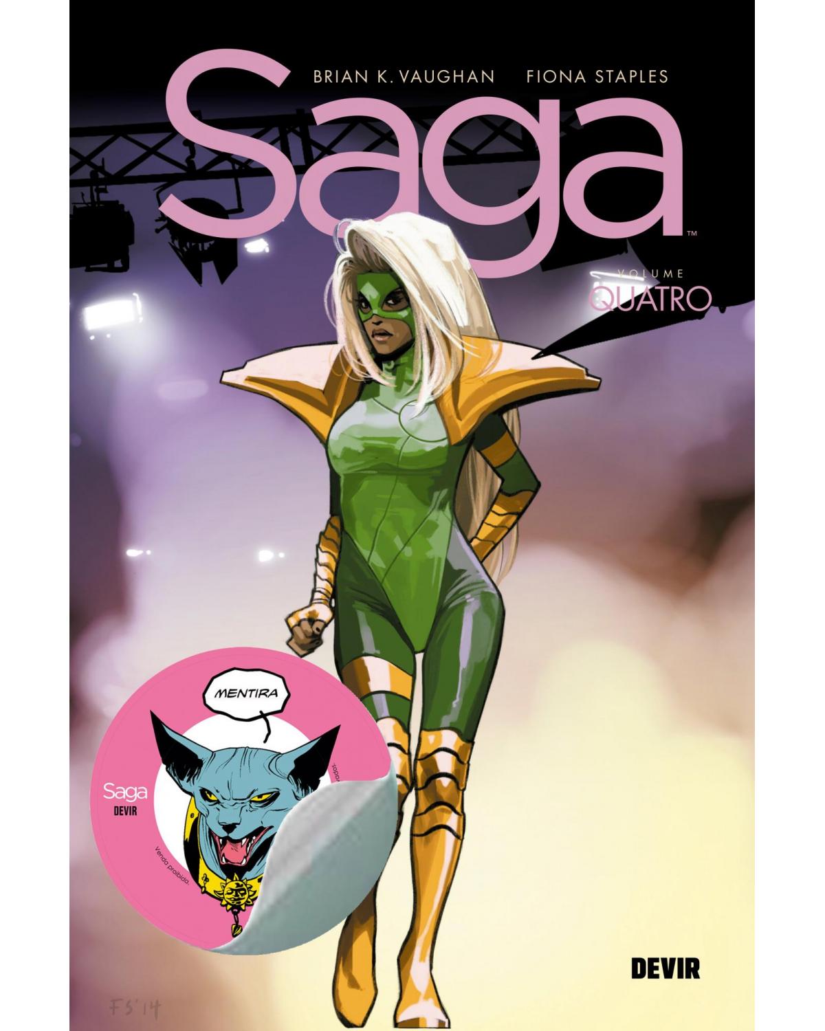 Saga volume 4 - Com adesivo - 2ª Edição | 2021