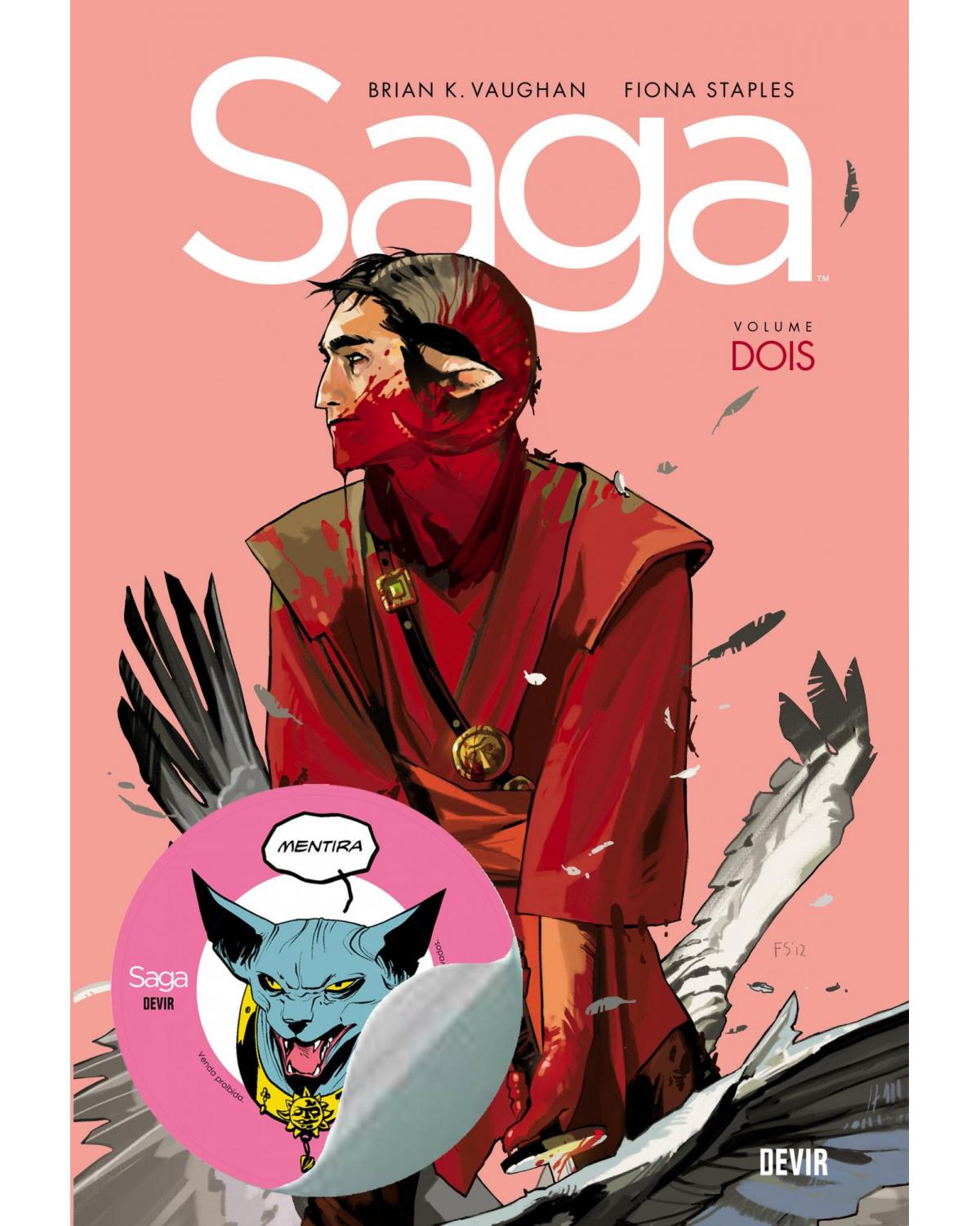 Saga volume 2 - com adesivo - 2ª Edição | 2020