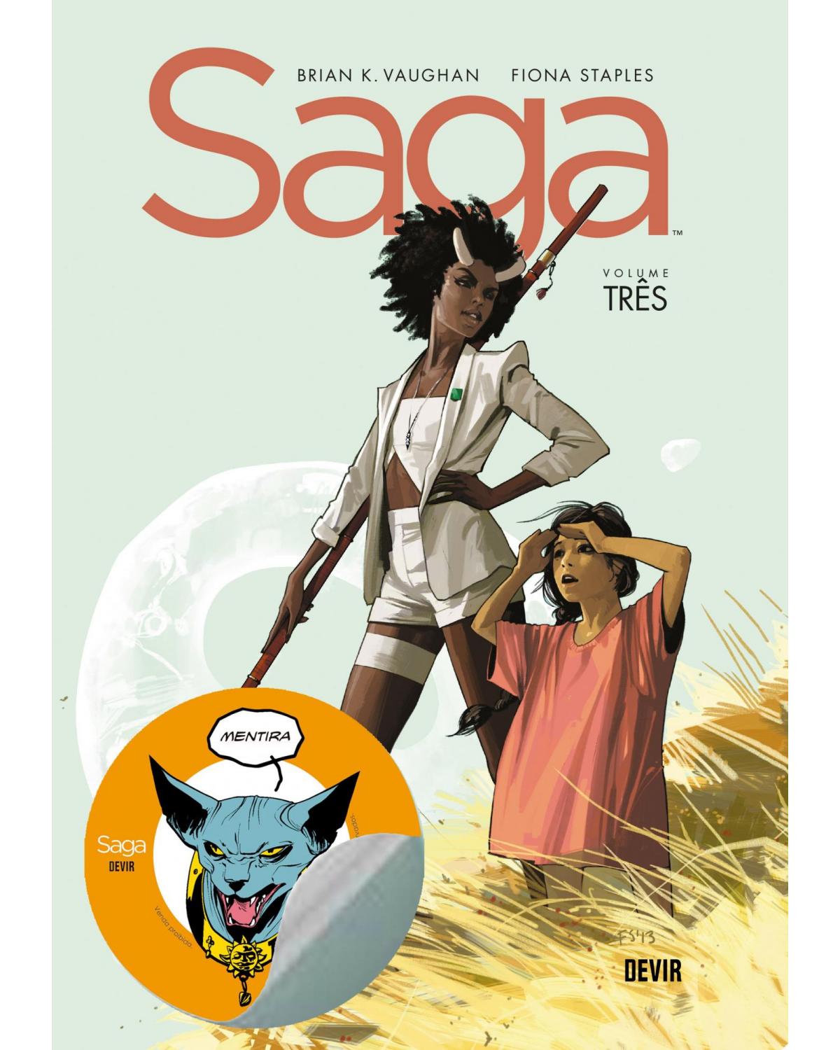 Saga volume 3 - Com adesivo - 2ª Edição | 2020