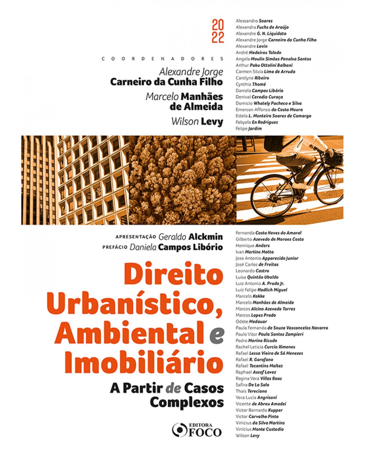 Direito urbanístico, ambiental e imobiliário: a partir de casos complexos - 1ª Edição | 2022