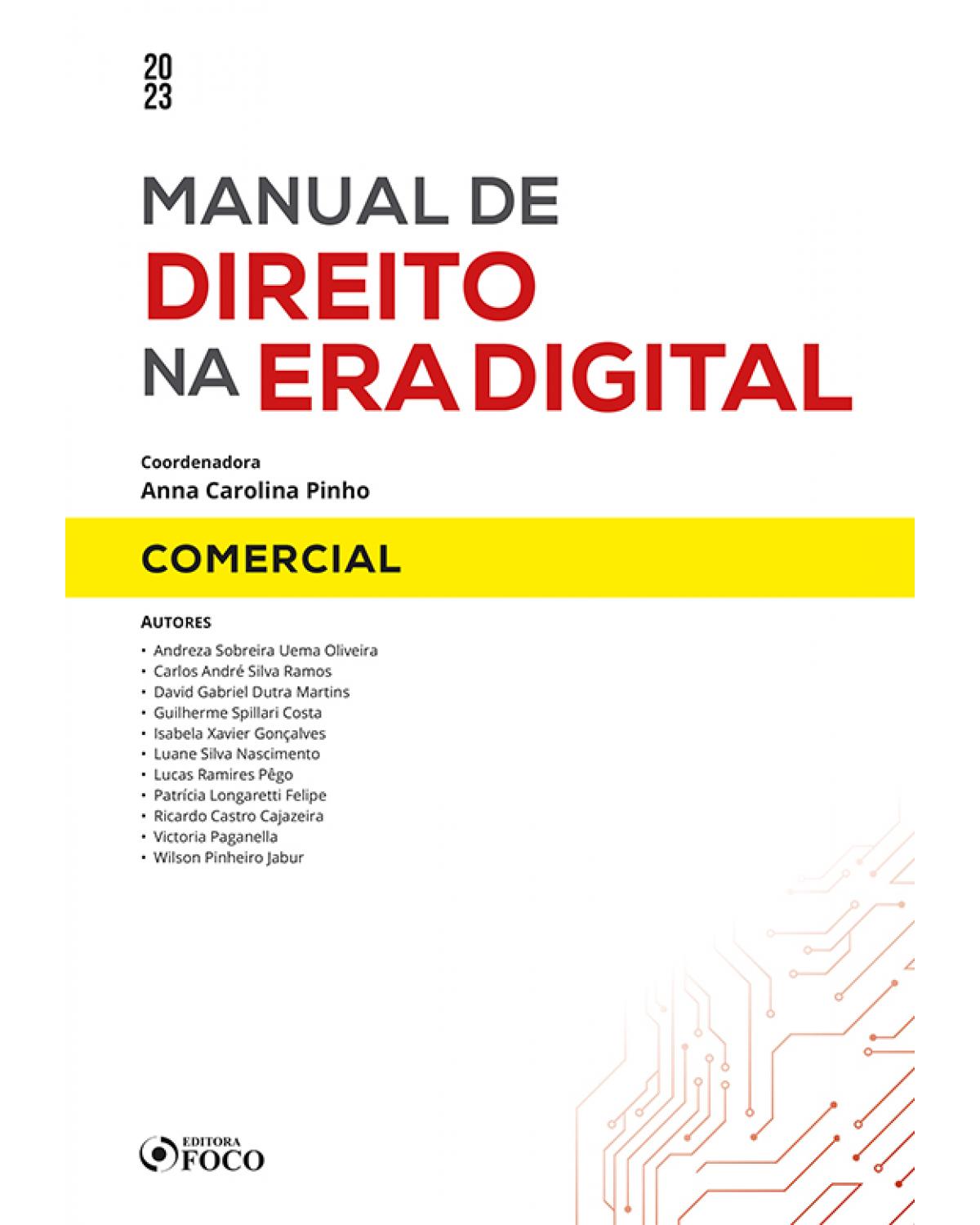 Manual de direito na era digital comercial - 1ª Edição | 2023