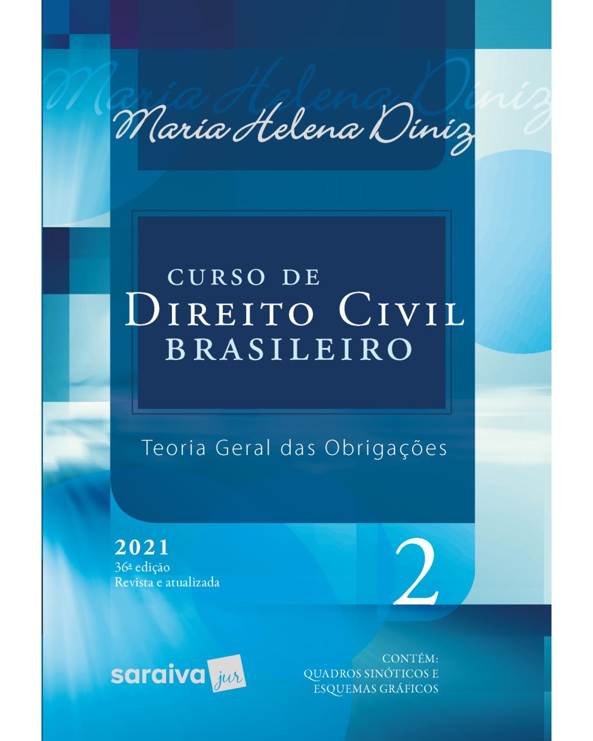 Curso de direito civil brasileiro - Volume 2:  - 36ª Edição | 2021