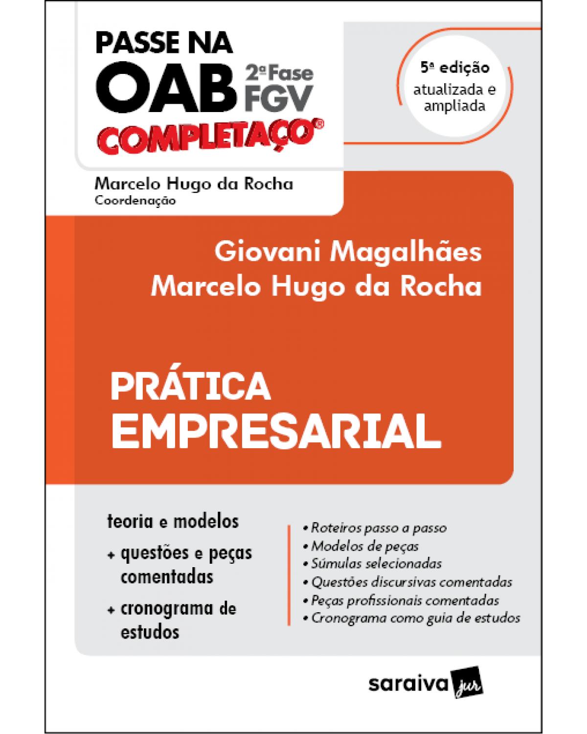 Passe na OAB 2ª fase FGV - Prática empresarial - 5ª Edição | 2021