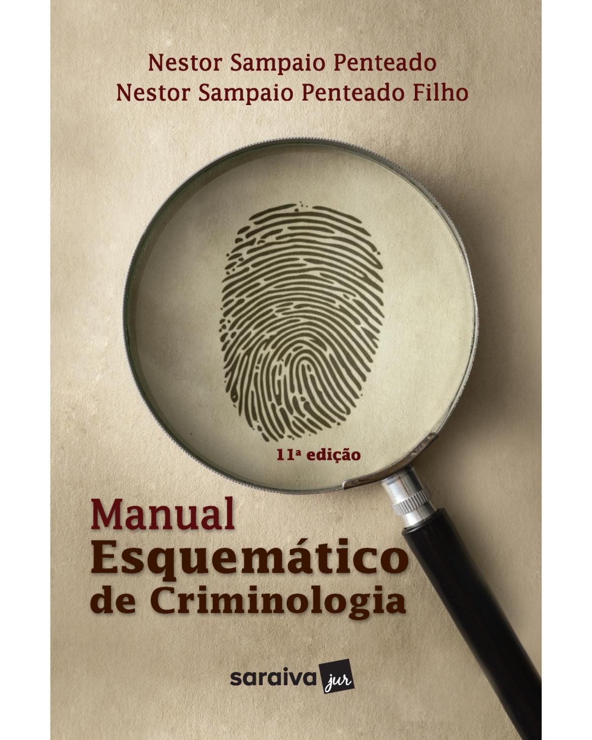 Manual esquemático de criminologia - 11ª Edição | 2021
