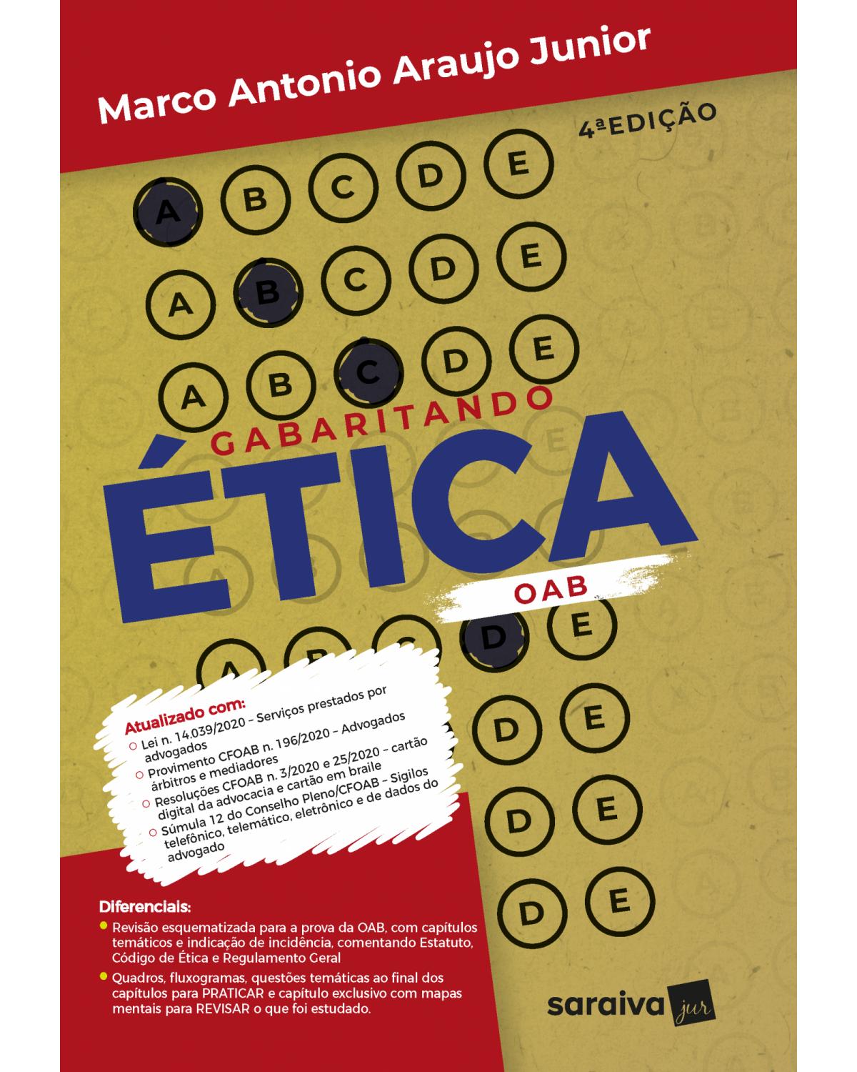 Gabaritando ética - OAB - 4ª Edição | 2021
