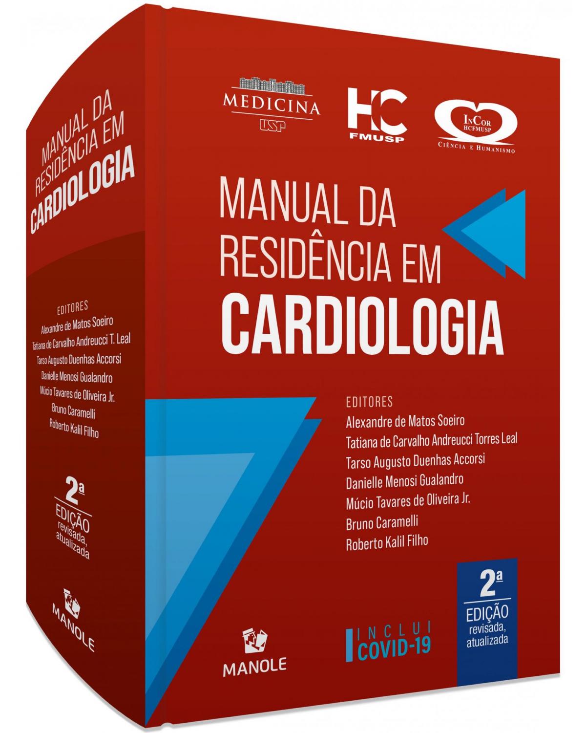 Manual da residência em cardiologia - 2ª Edição | 2021