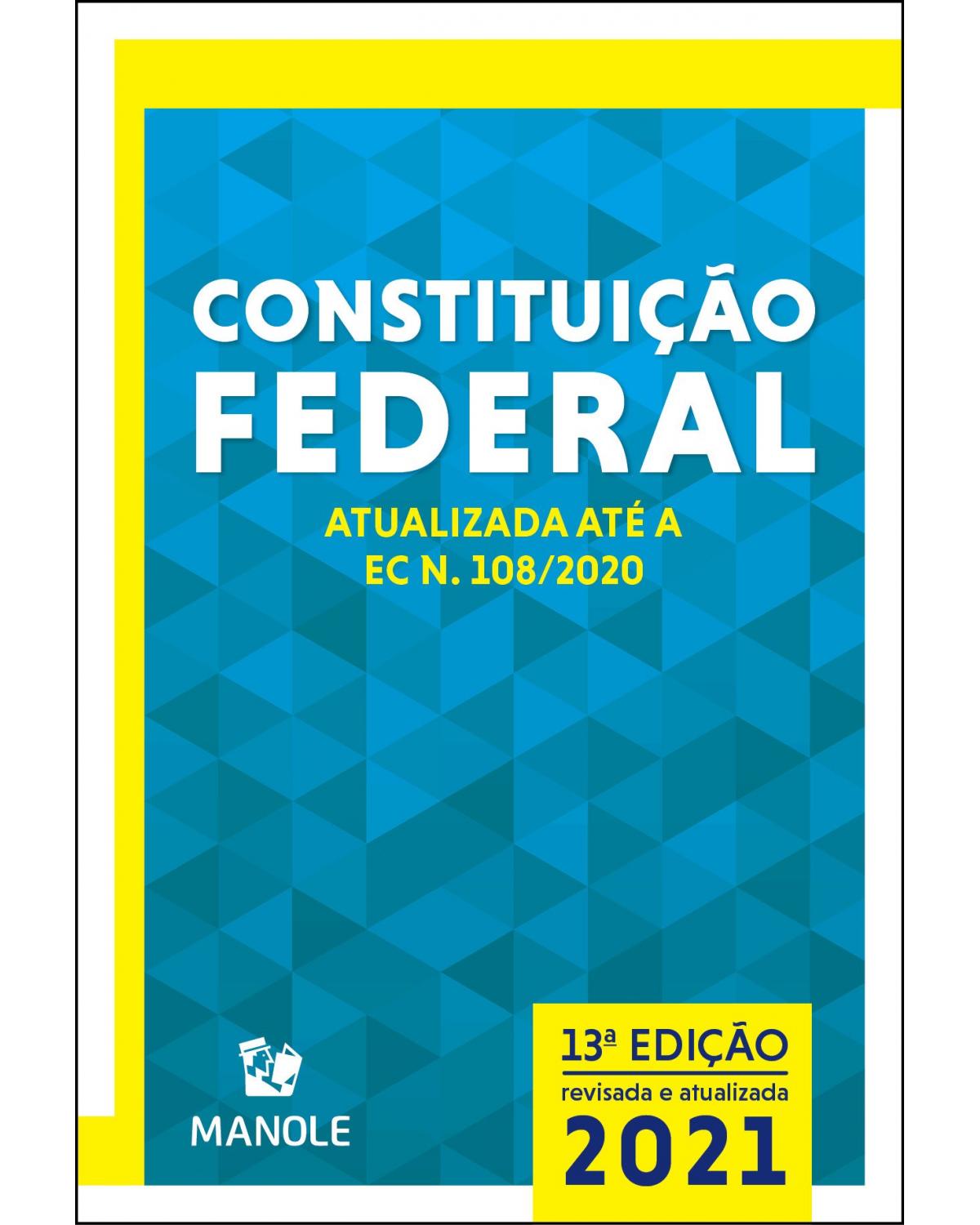 Constituição Federal - Mini - 13ª Edição | 2021