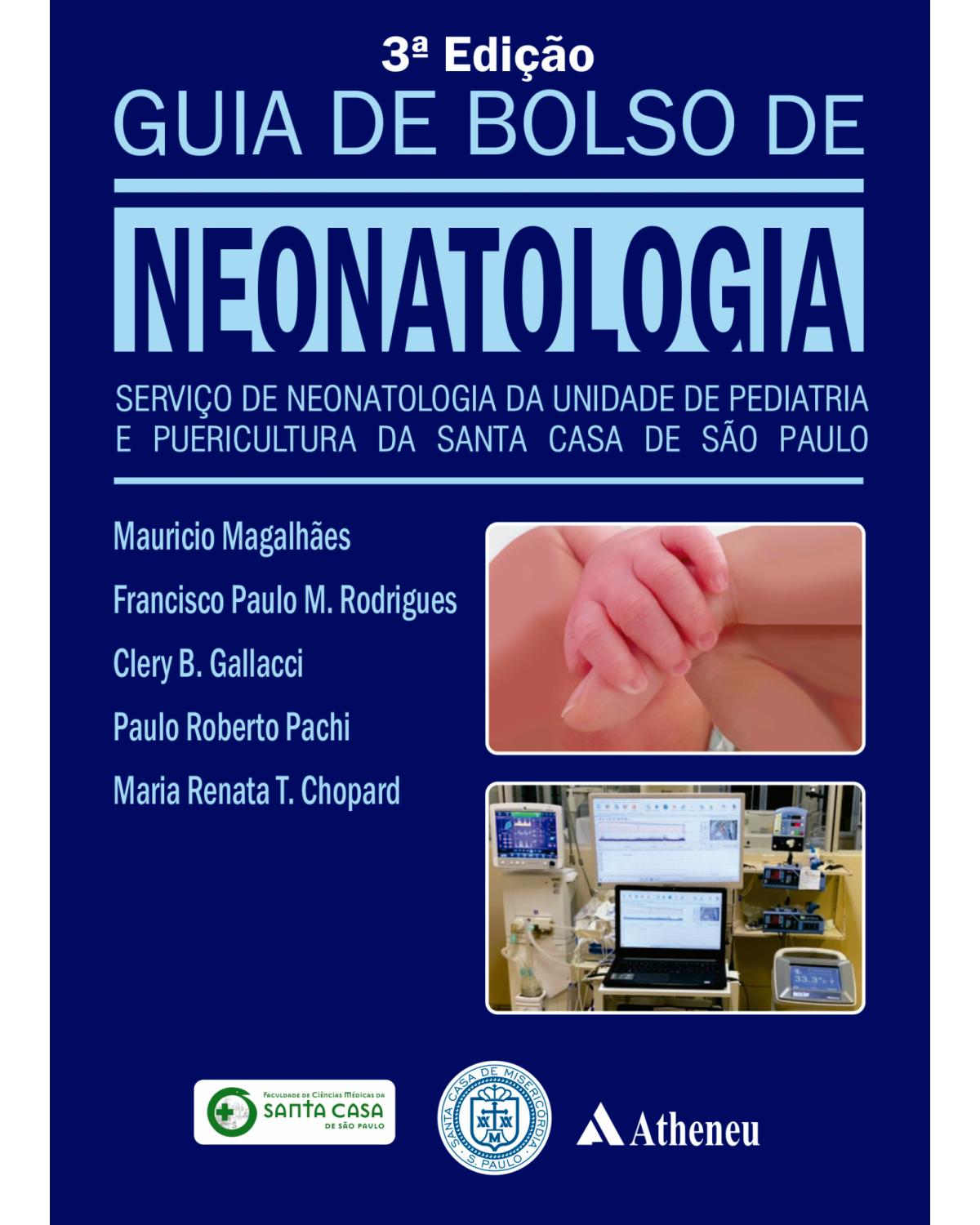 Guia de bolso de neonatologia - 3ª Edição | 2021