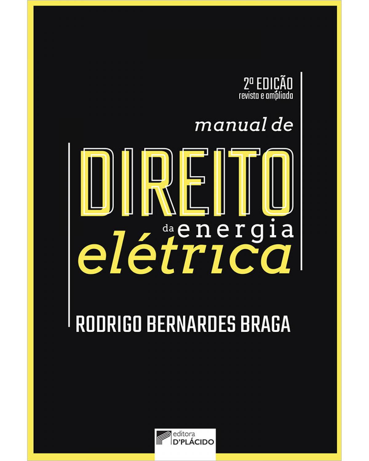 Manual de direito de energia elétrica - 2ª Edição | 2020