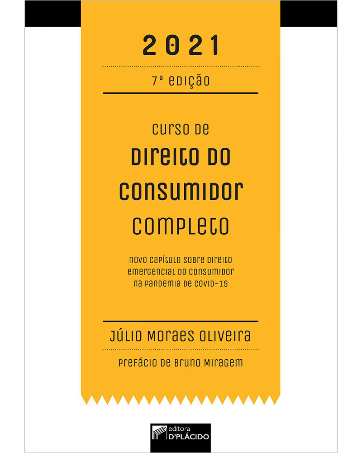Curso de direito do consumidor completo - 7ª Edição | 2021