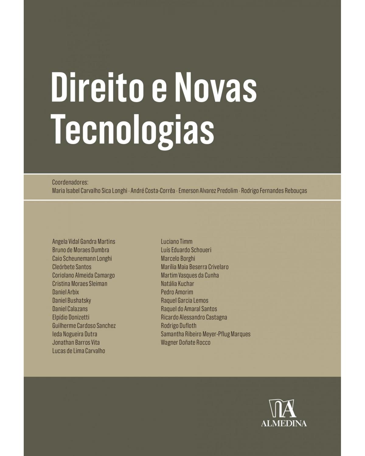 Direito e novas tecnologias - 1ª Edição | 2020