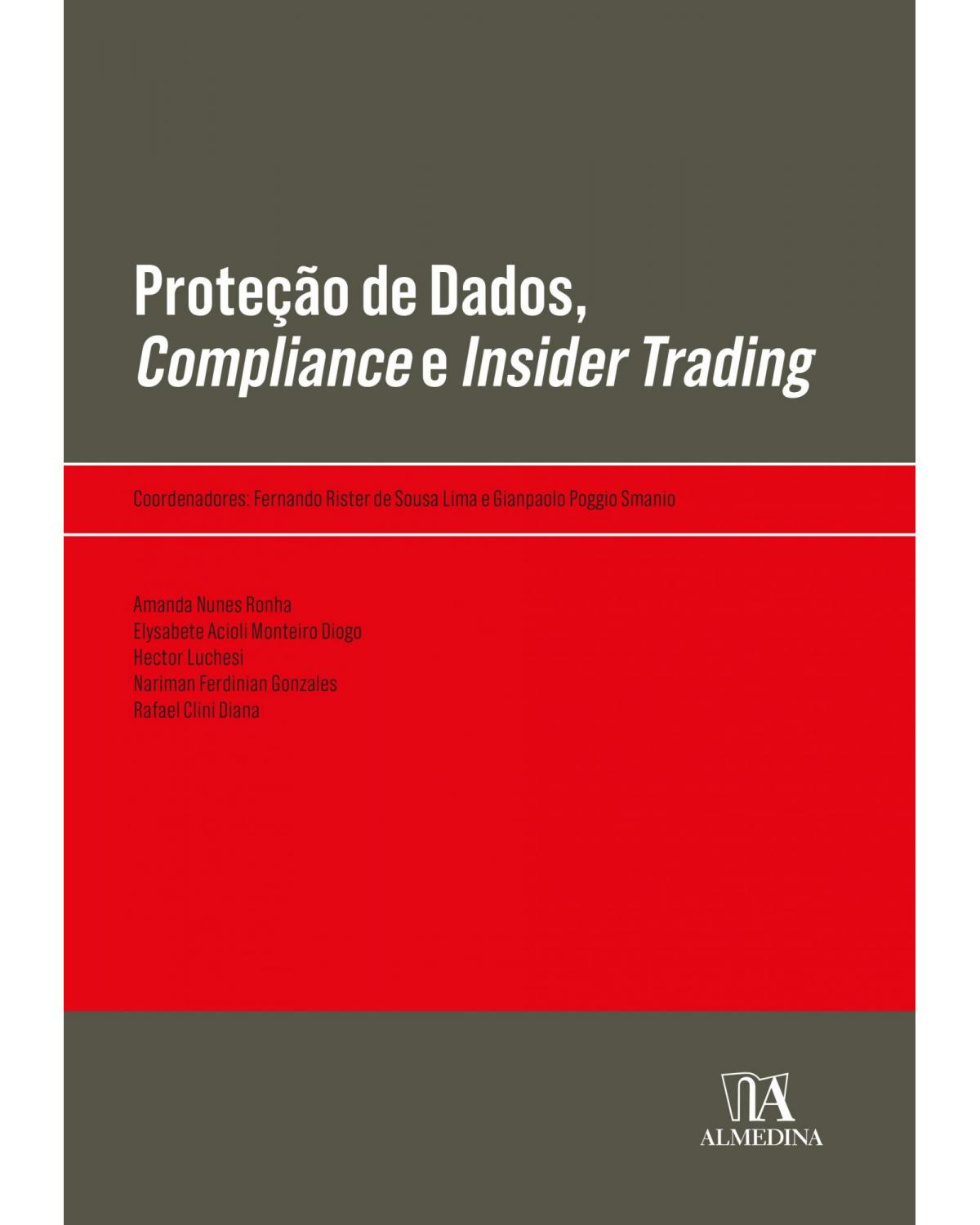 Proteção de dados, compliance e insider trading - 1ª Edição | 2021