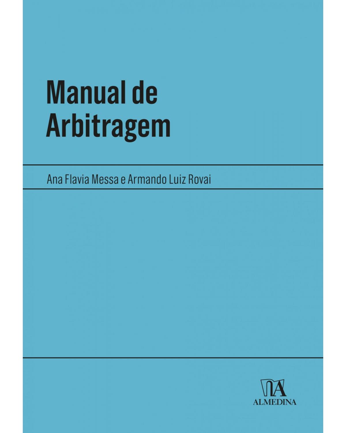 Manual de arbitragem - 1ª Edição | 2021