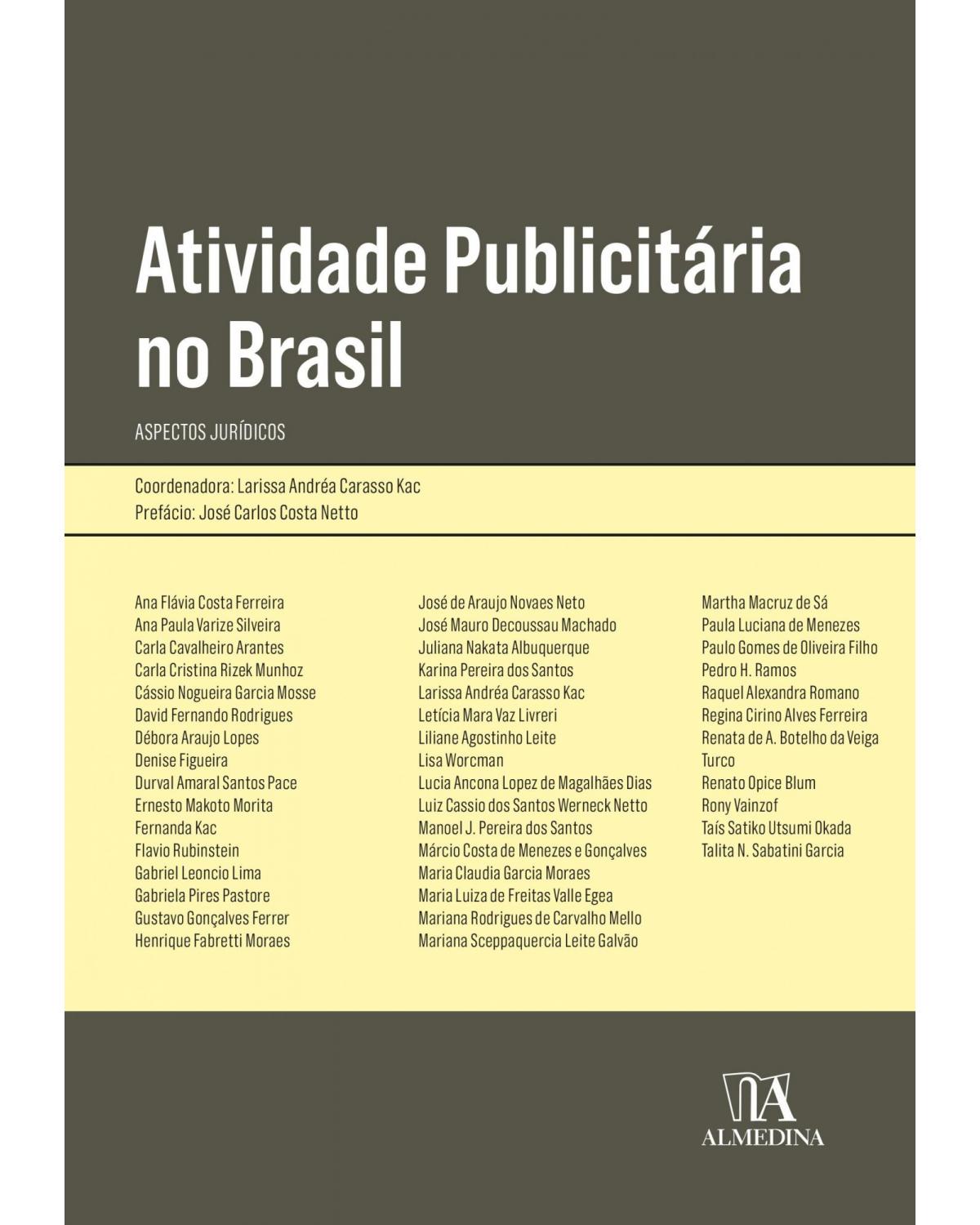 Atividade publicitária no Brasil - aspectos jurídicos - 1ª Edição | 2021