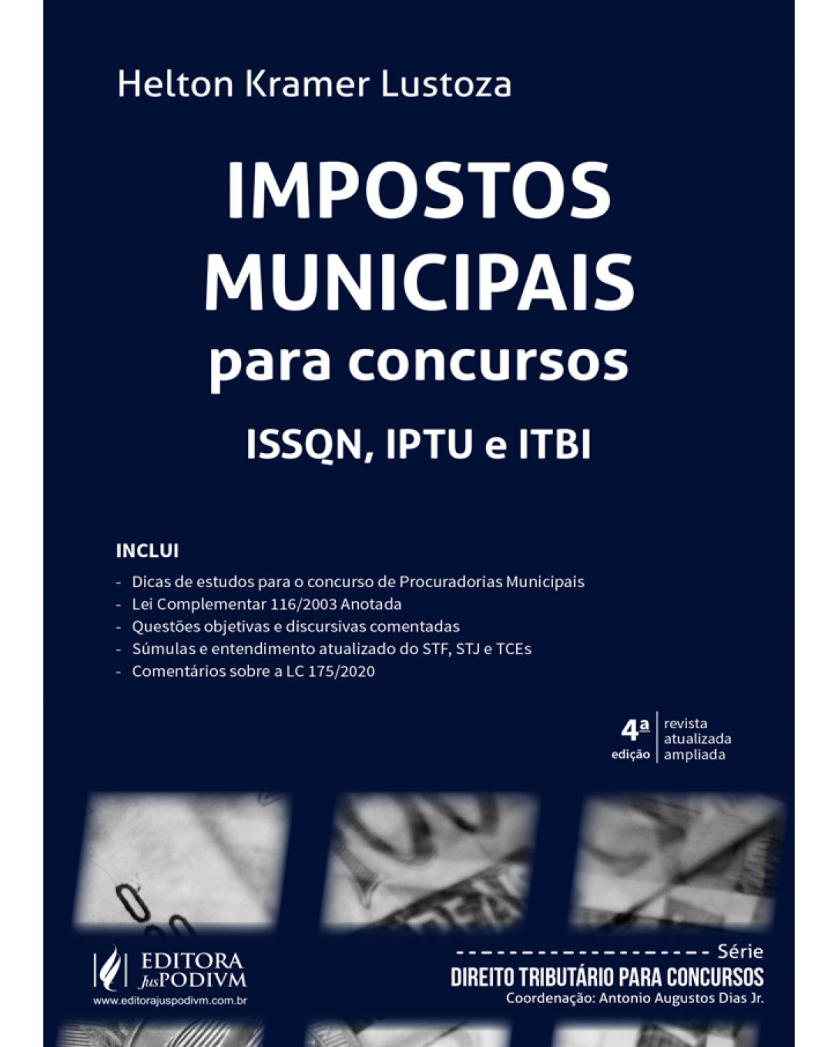 Impostos municipais para concursos - ISSQN, IPTU e ITBI - 4ª Edição | 2022