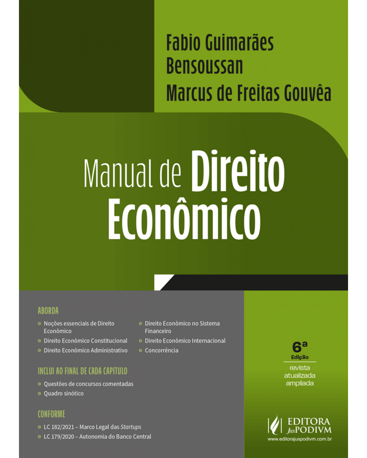 Manual de direito econômico - 6ª Edição | 2022