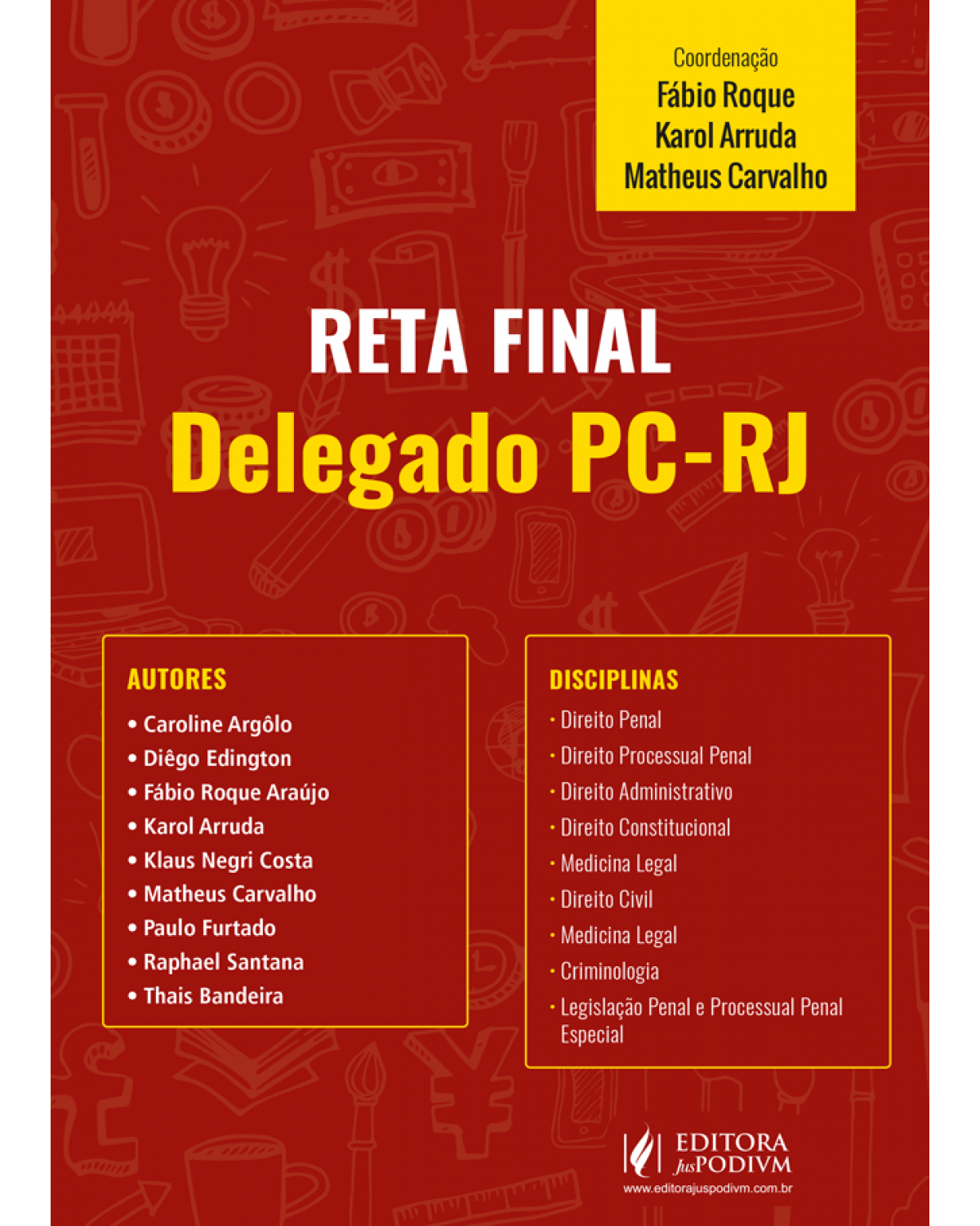 Reta final - Delegado PC-RJ - 1ª Edição | 2022