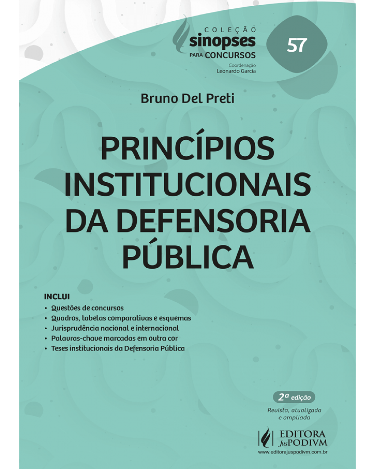 Sinopses para concursos - Princípios institucionais da defensoria pública - 2ª Edição | 2022