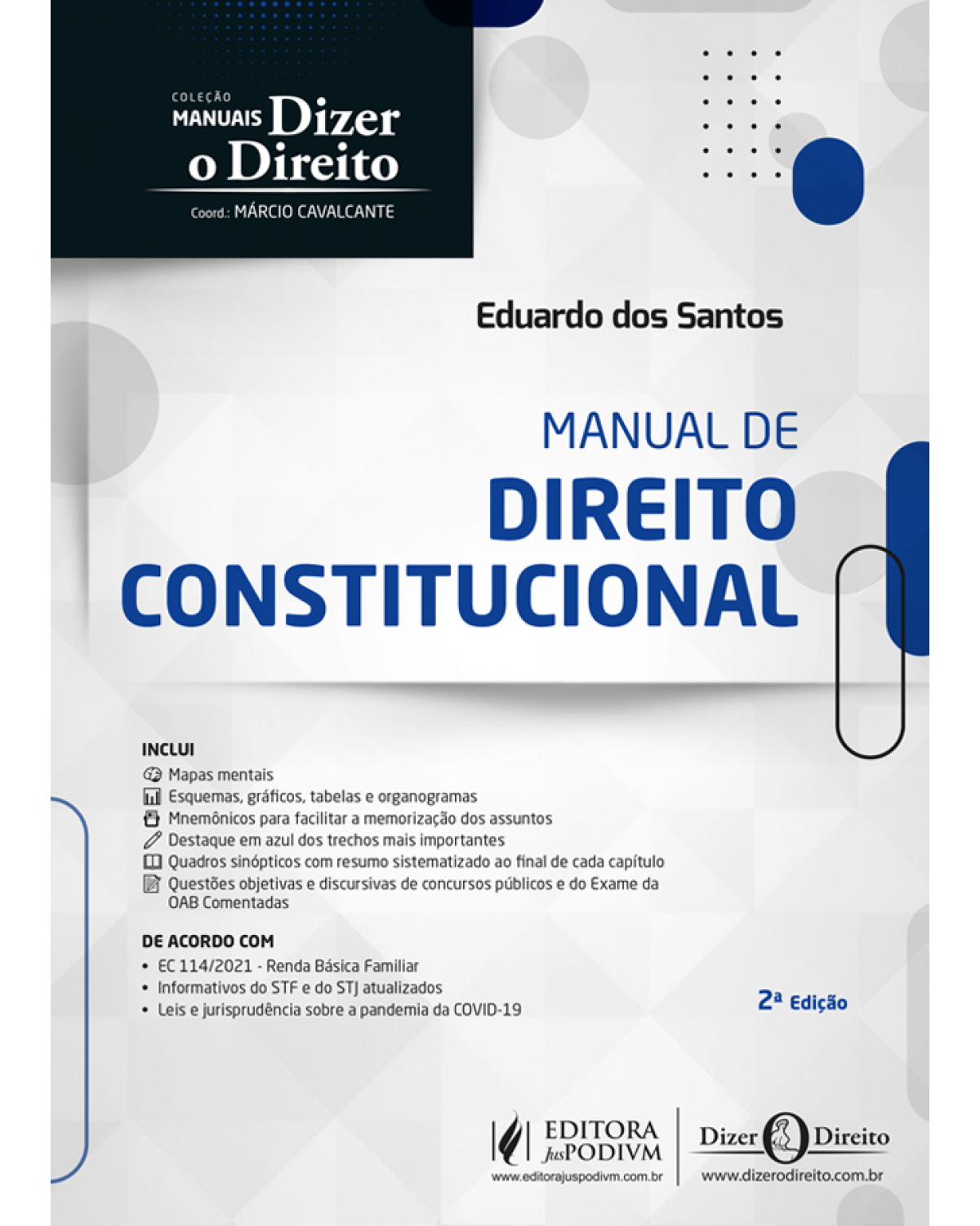 Manual de direito constitucional - 2ª Edição | 2022