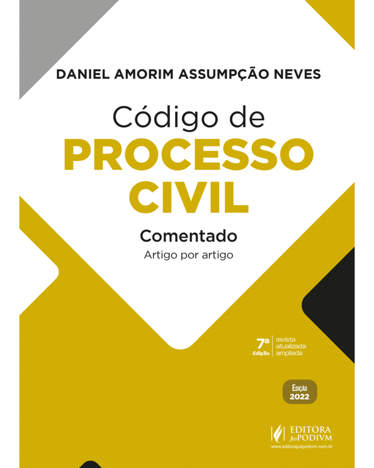 Código de processo civil comentado - 7ª Edição | 2022