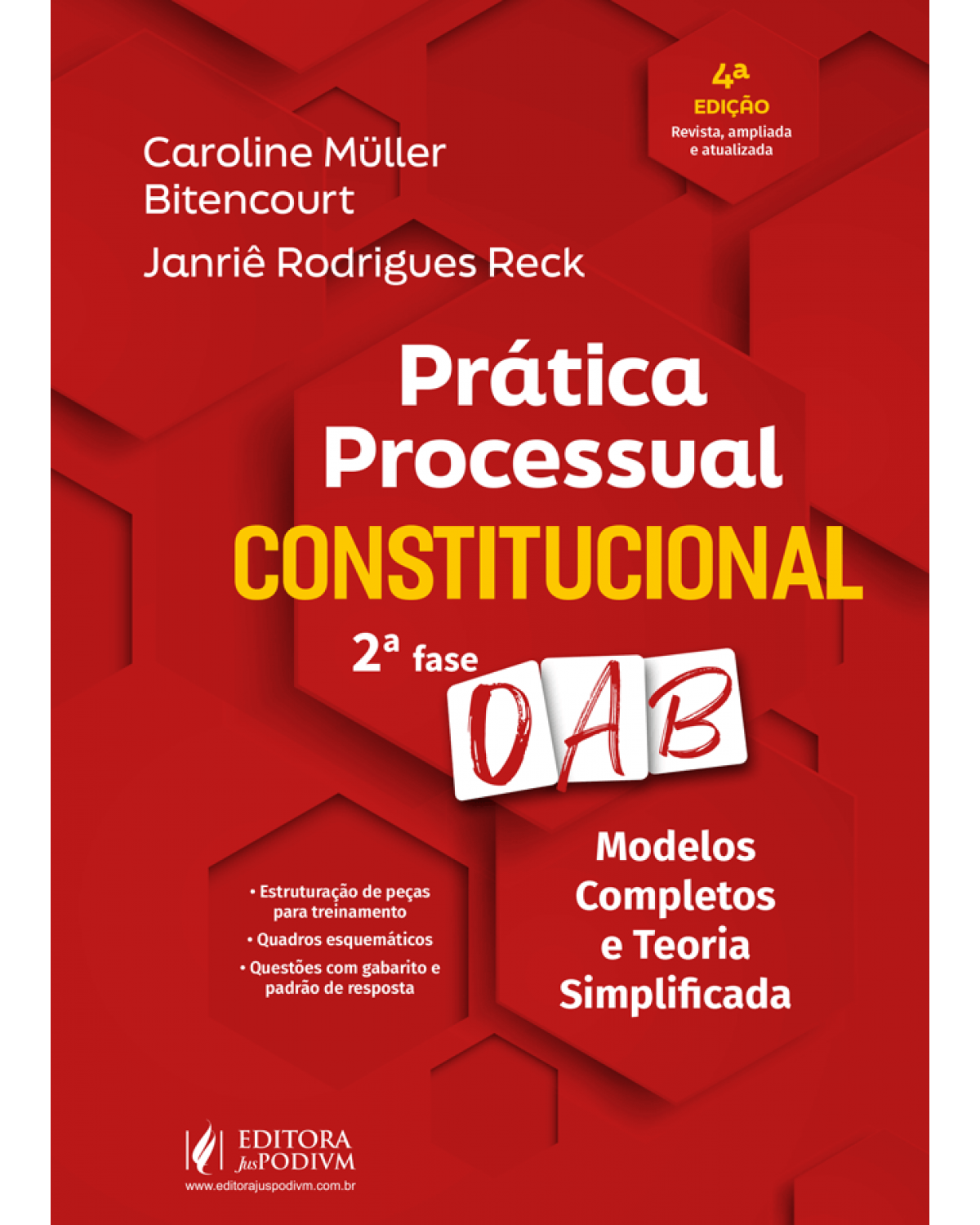 Prática processual constitucional - 2ª fase OAB - modelos completos e teoria simplificada - 2ª Edição | 2022