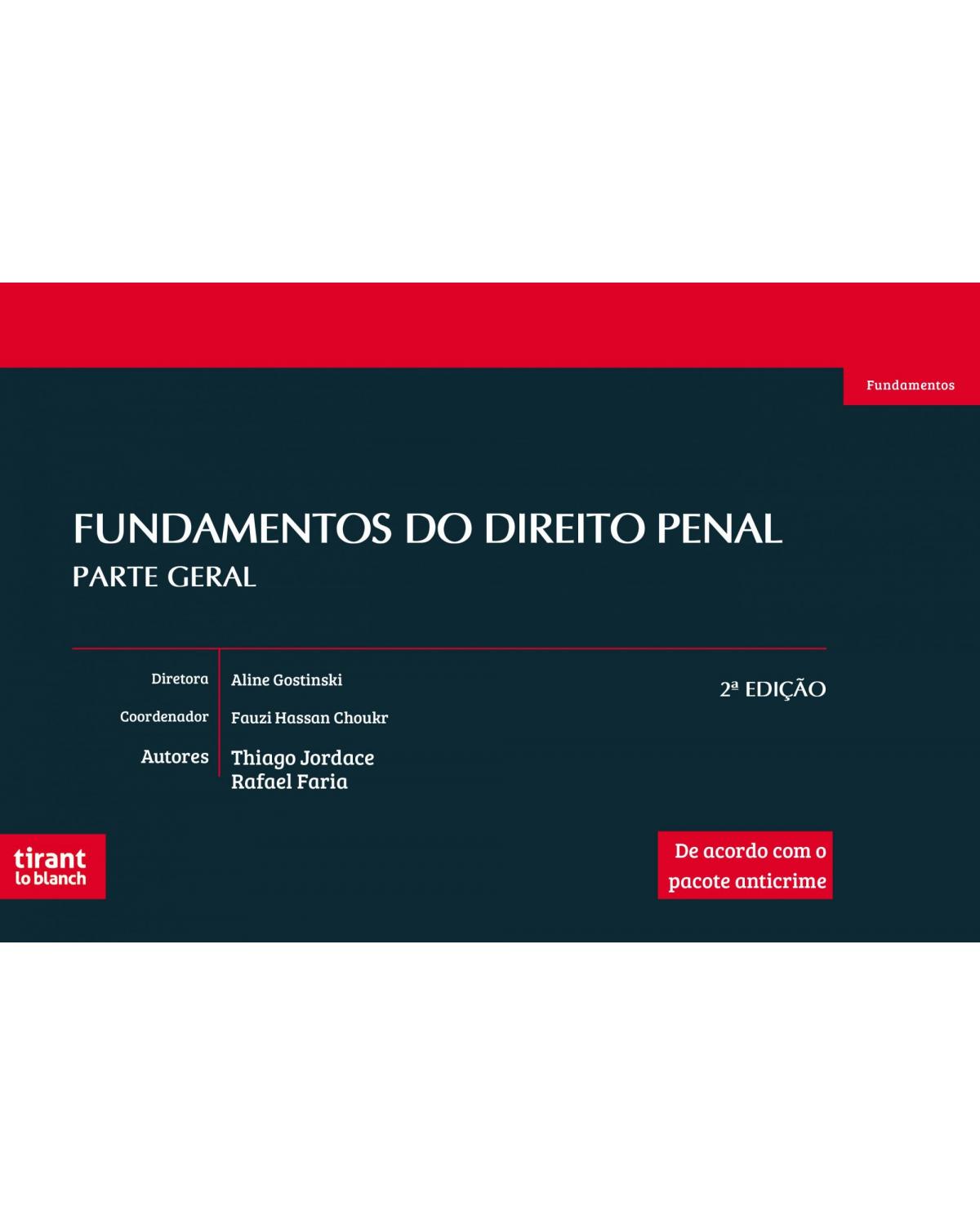 Fundamentos do direito penal - Parte geral - 1ª Edição | 2021