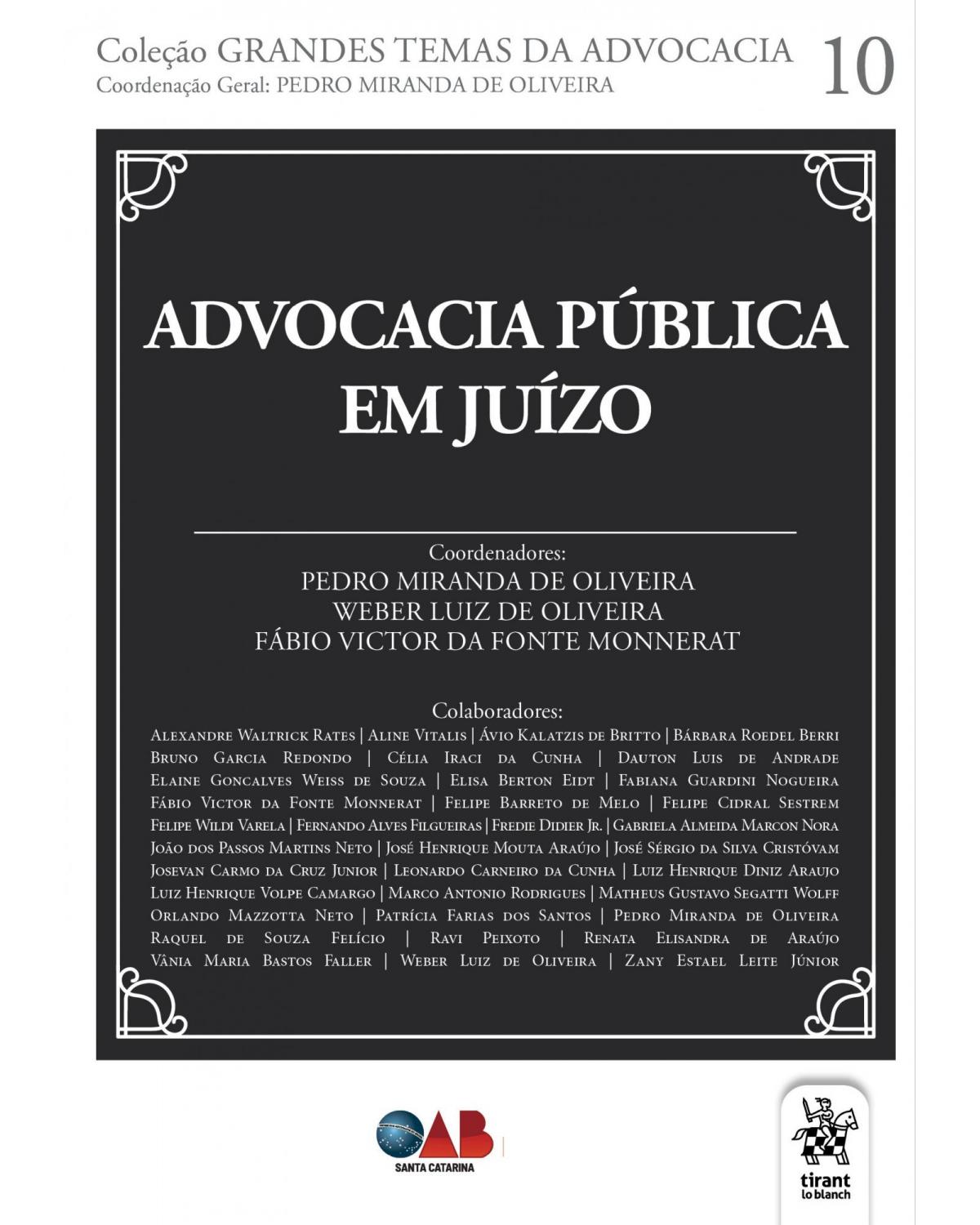 Advocacia pública em juízo - 1ª Edição | 2022
