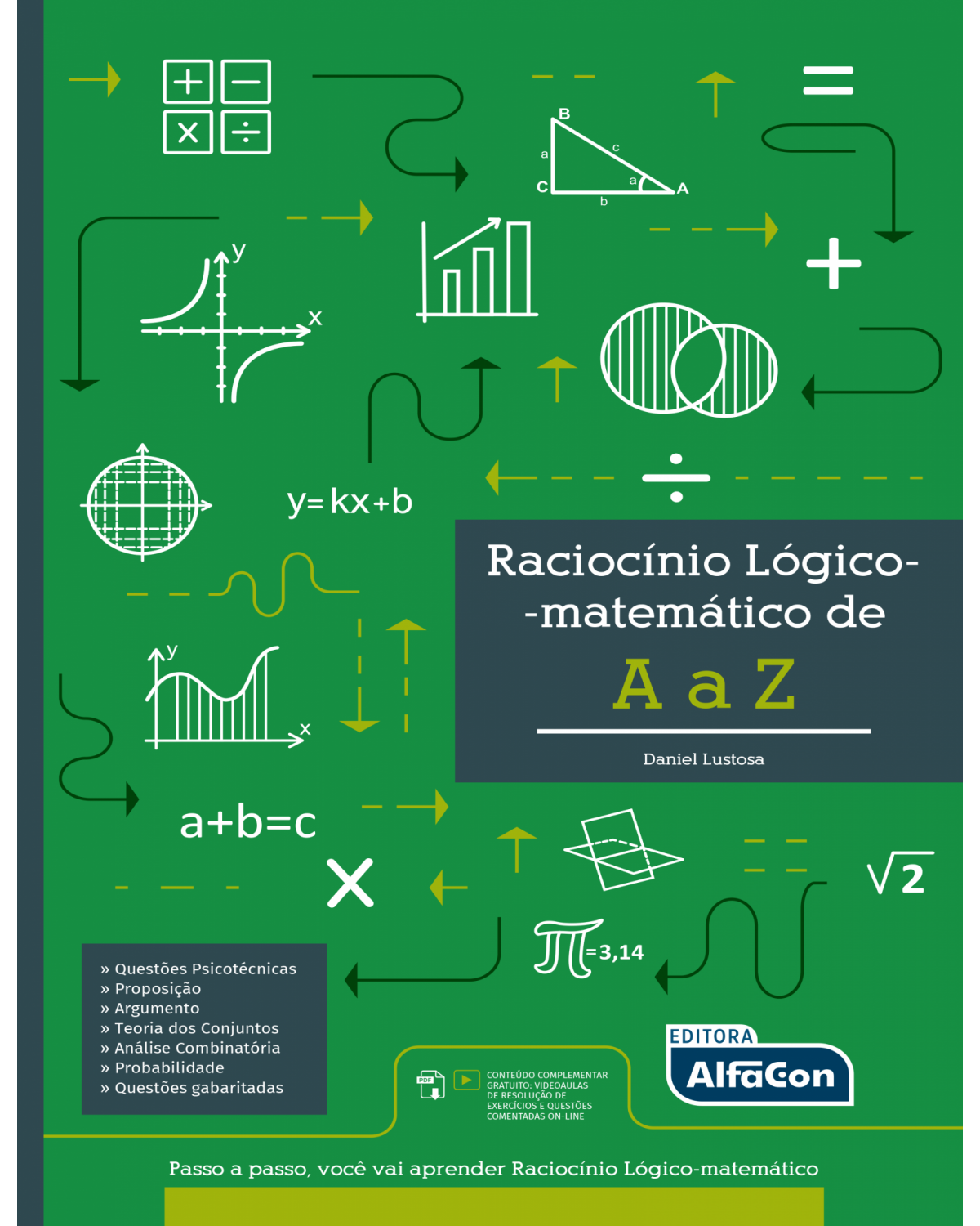 Raciocínio lógico-matemático A a Z - 1ª Edição | 2021