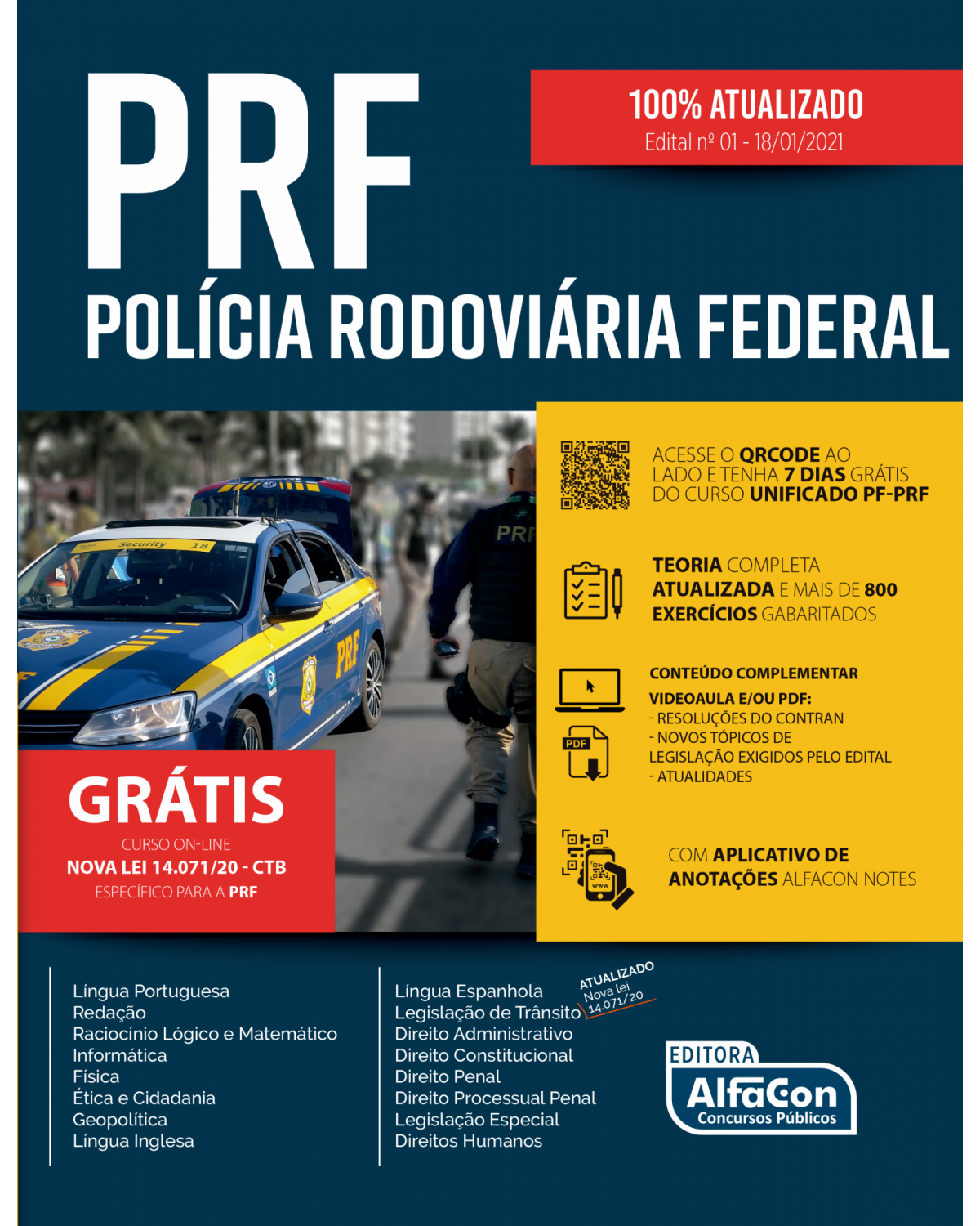 Polícia Rodoviária Federal - PRF - edital 2021 - 4ª Edição | 2021