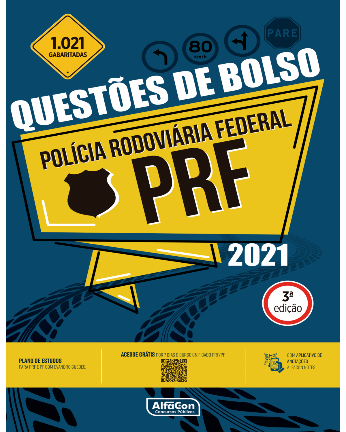Questões de bolso - Polícia Rodoviária Federal - 3ª Edição | 2021
