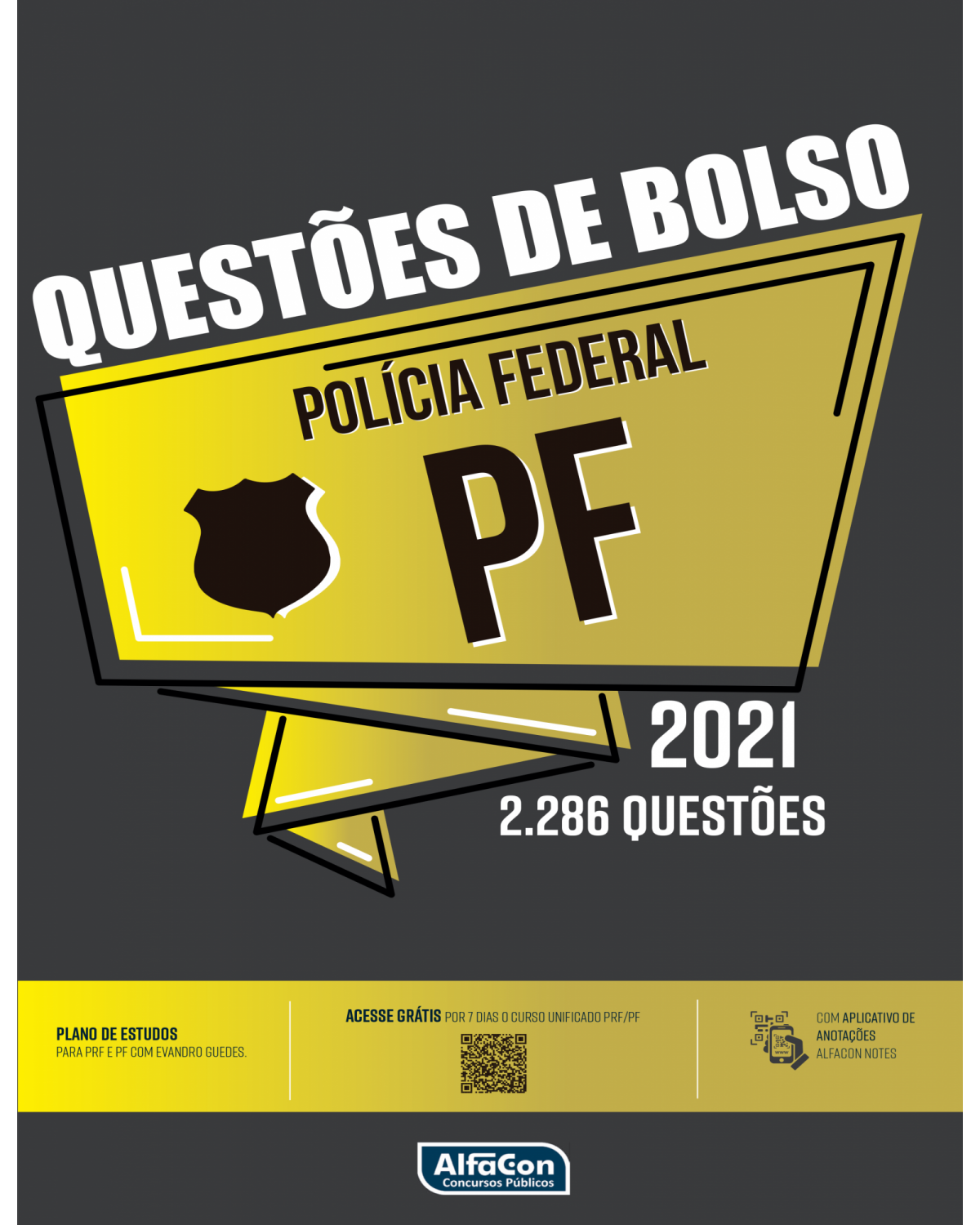 Questões de bolso - Polícia Federal - 1ª Edição | 2021
