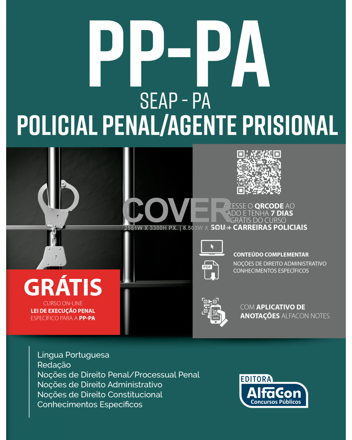 PP-PA - Policial penal/Agente prisional (SEAP-PA) - Volume 1:  - 1ª Edição | 2021