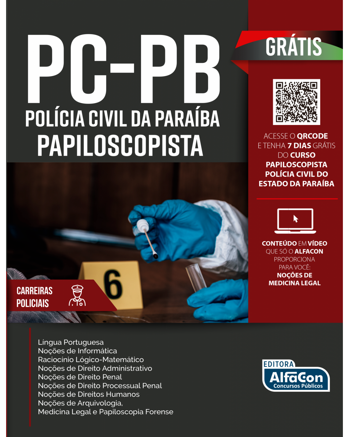 PC-PB - Polícia Civil da Paraíba - Papiloscopista - 1ª Edição | 2021
