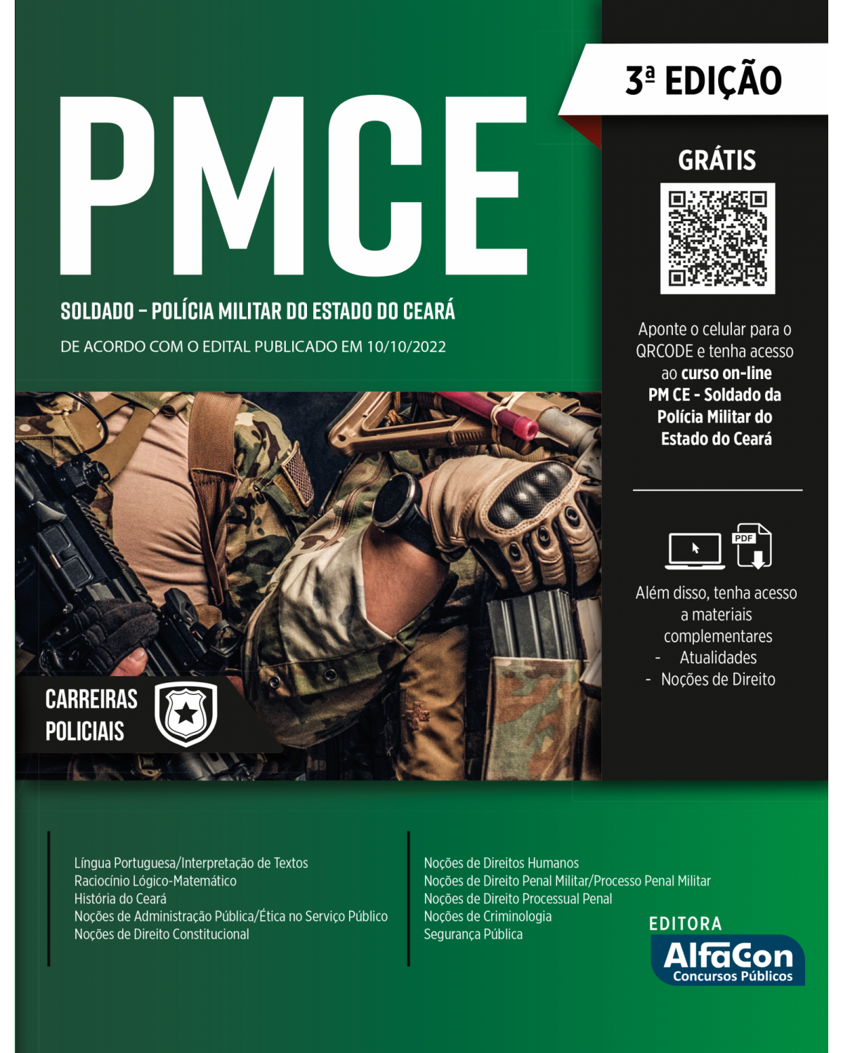 PMCE - Soldado da Polícia Militar do estado do Ceará - 3ª Edição | 2022