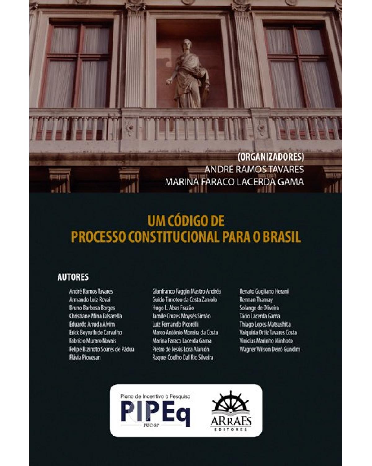 Um código de processo constitucional para o Brasil - 1ª Edição | 2021