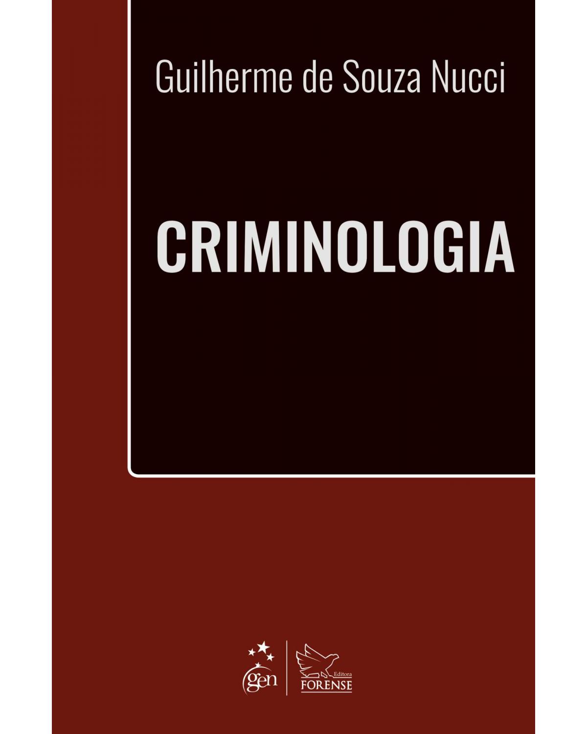 Criminologia - 1ª Edição | 2021