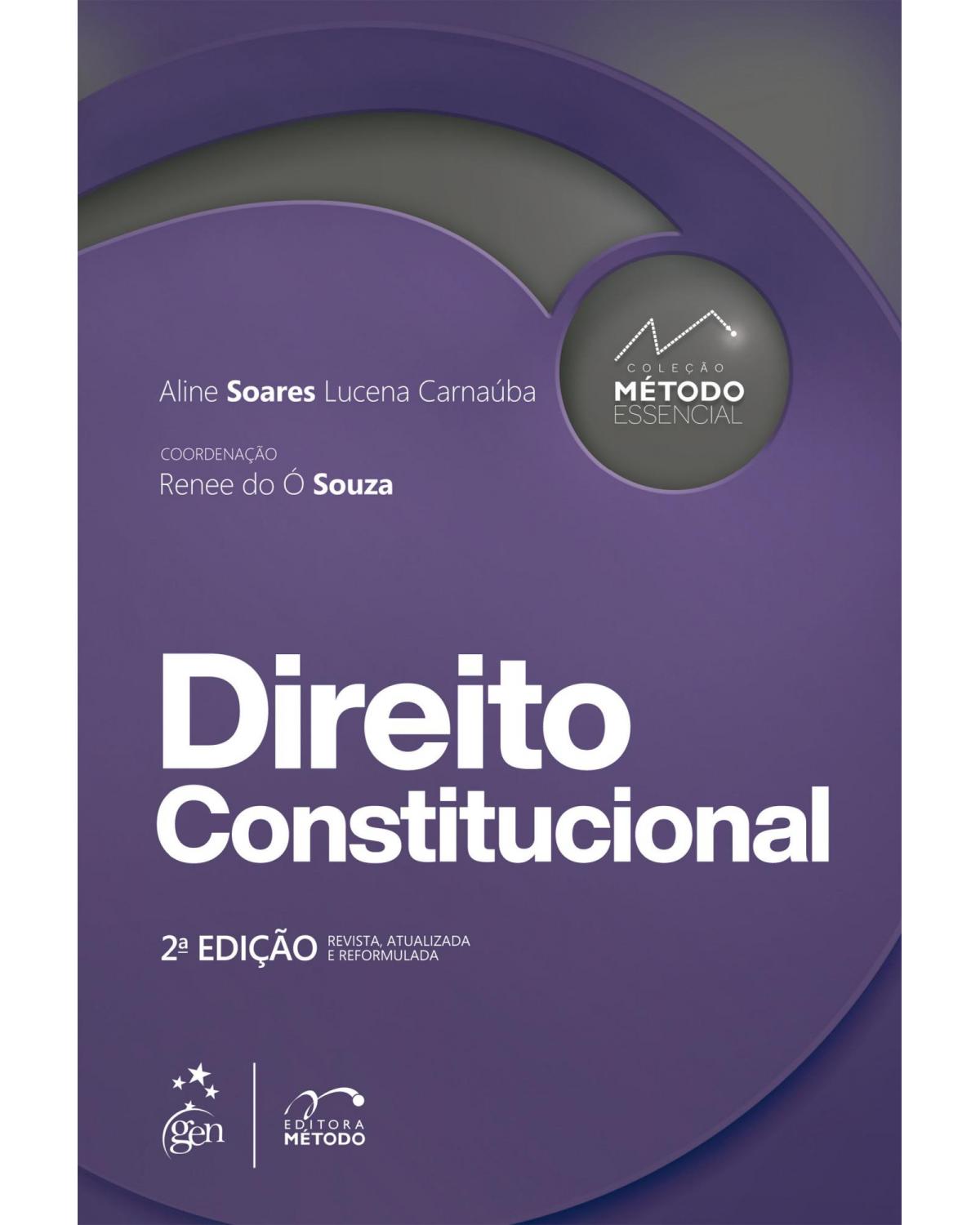 Coleção Método Essencial - Direito constitucional - 2ª Edição | 2022