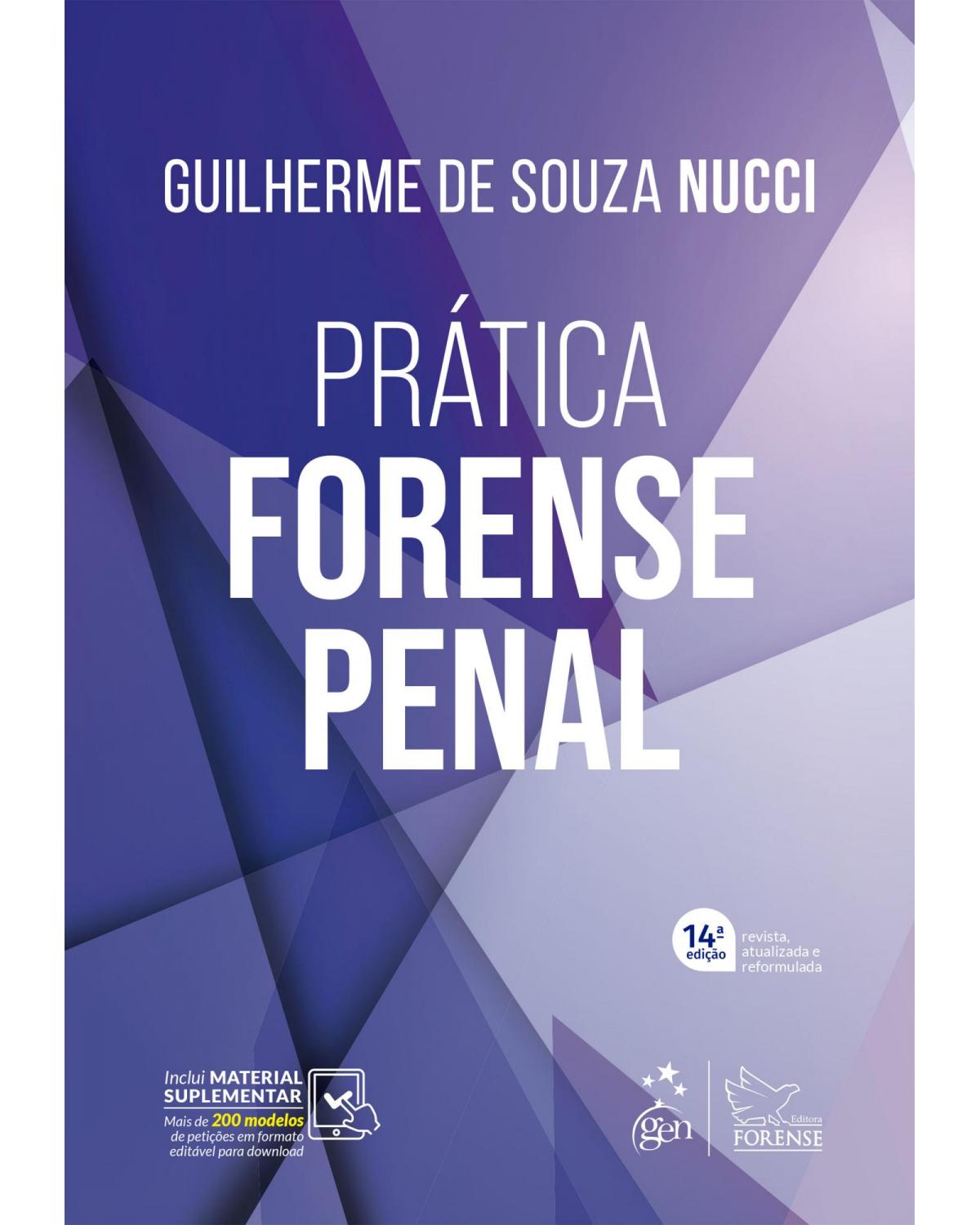 Prática Forense Penal - 14ª Edição | 2022