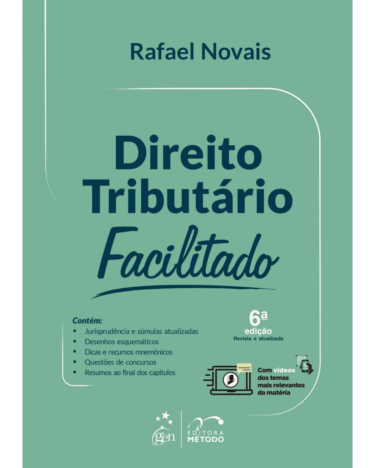 Direito tributário facilitado - 6ª Edição | 2022