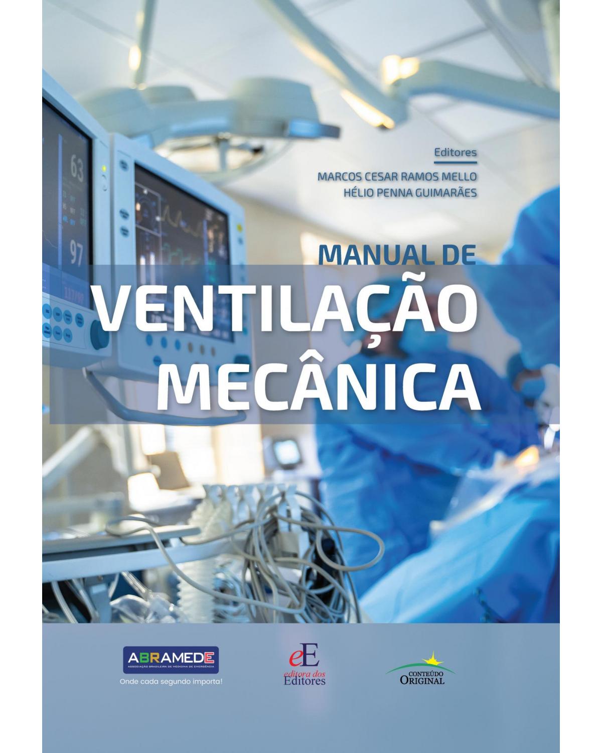 Manual de ventilação mecânica - 1ª Edição | 2021