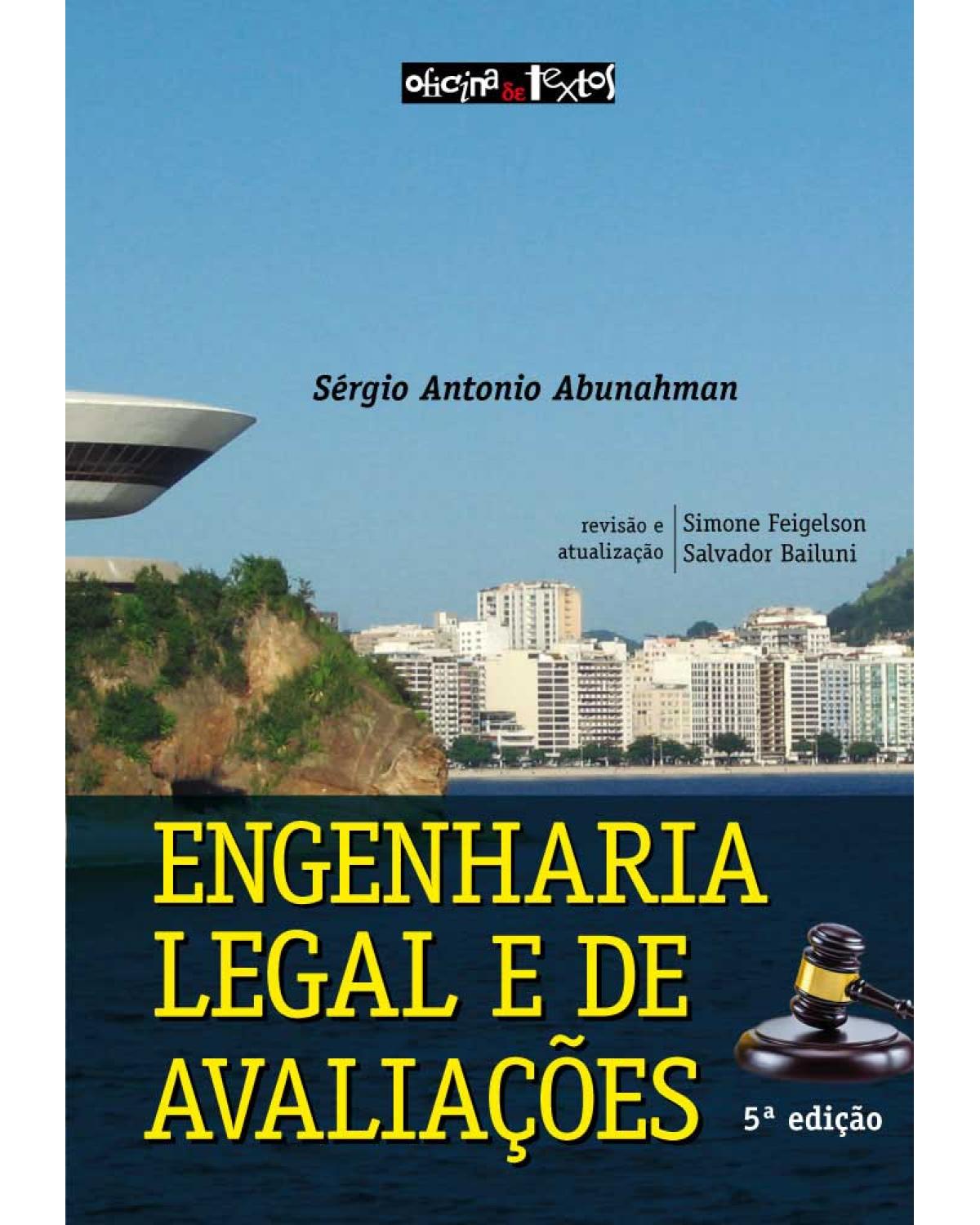 Engenharia legal e de avaliações - 5ª Edição | 2022