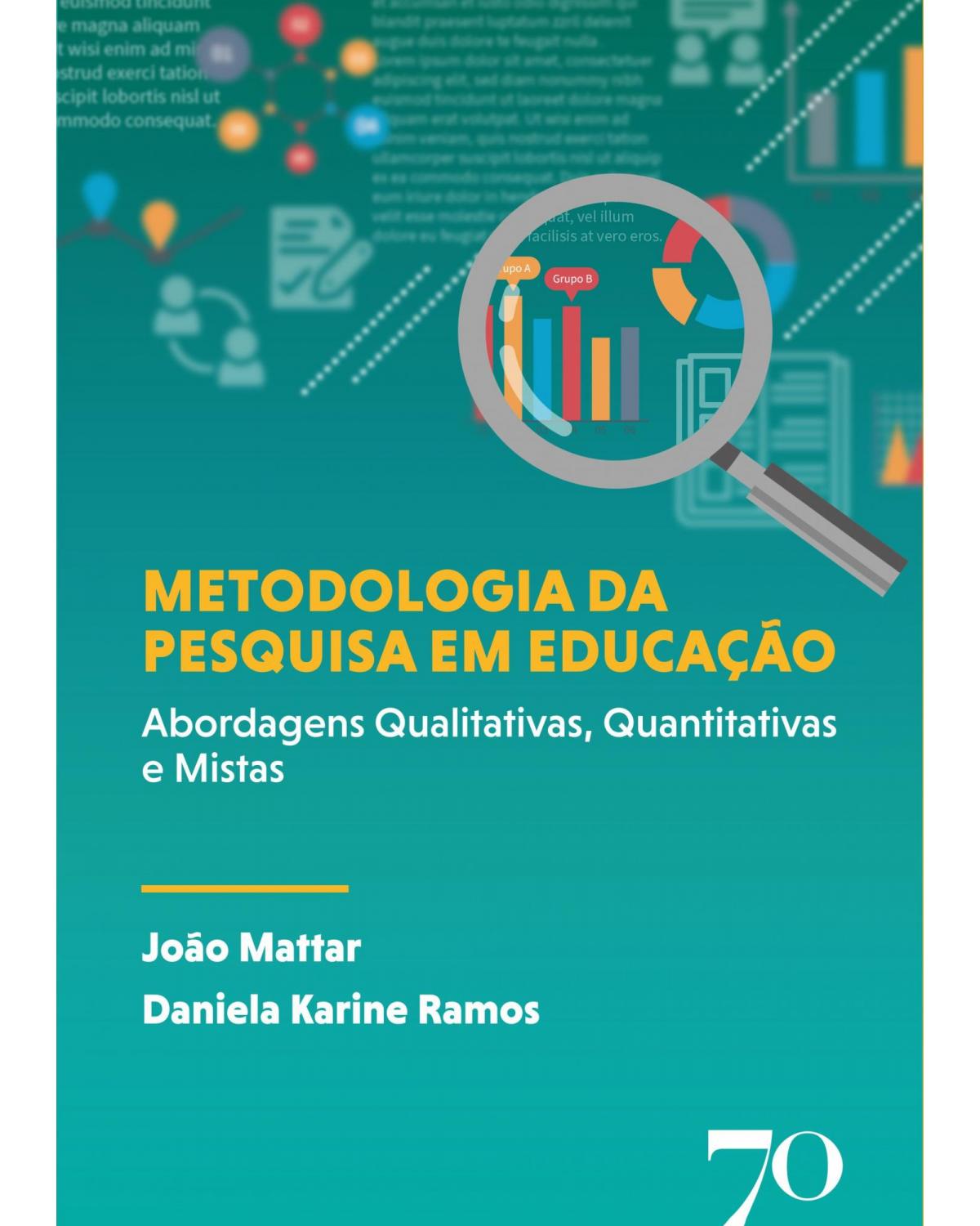 Metodologia da pesquisa em educação - abordagens qualitativas, quantitativas e mistas - 1ª Edição | 2021