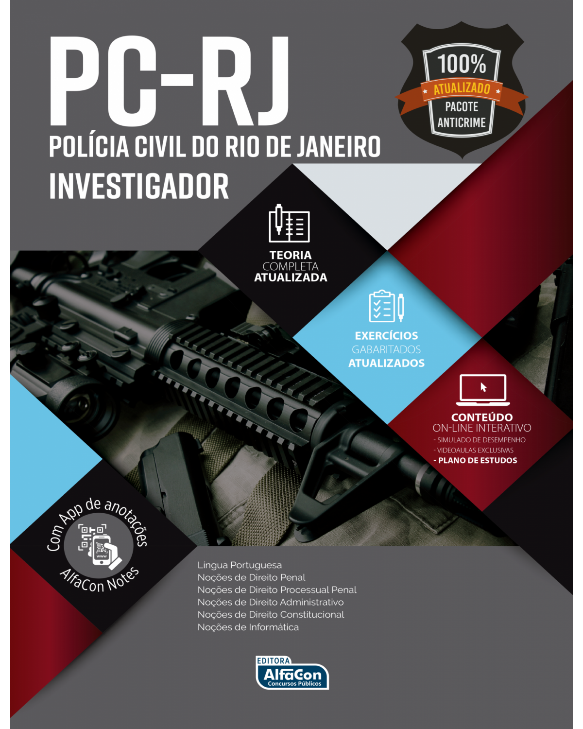 Polícia civil do estado do Rio de Janeiro - PC RJ 2020 - investigador policial - 1ª Edição | 2020